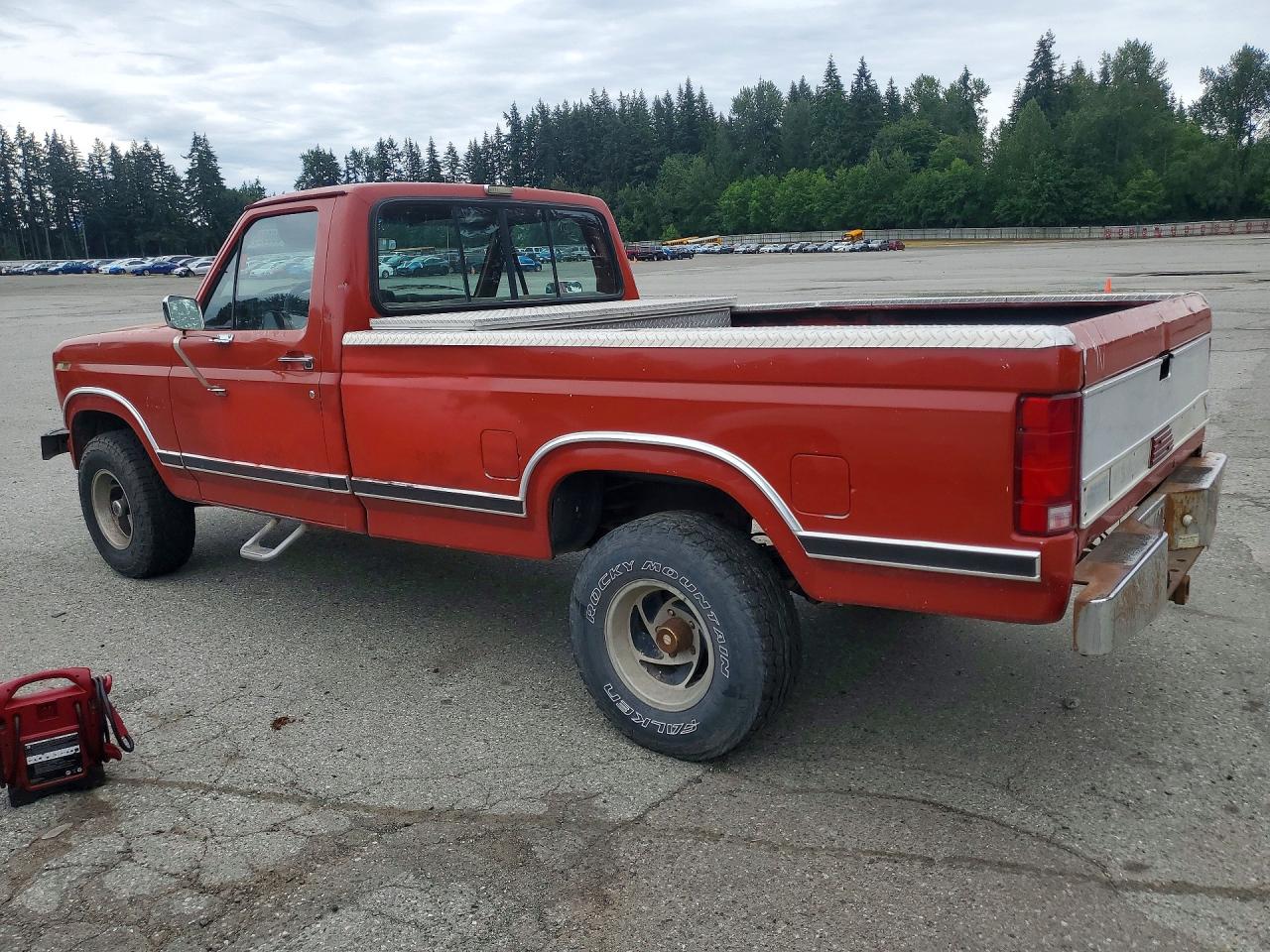 1986 Ford F150 Бордовый vin: 1FTEF14N0GKA54980