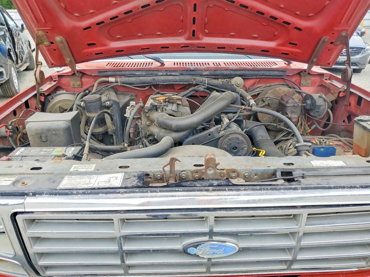 1986 Ford F150 Бордовый vin: 1FTEF14N0GKA54980