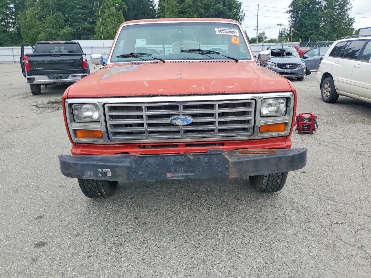 1986 Ford F150 Бордовый vin: 1FTEF14N0GKA54980