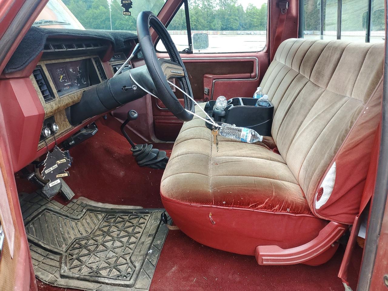 1986 Ford F150 Бордовый vin: 1FTEF14N0GKA54980