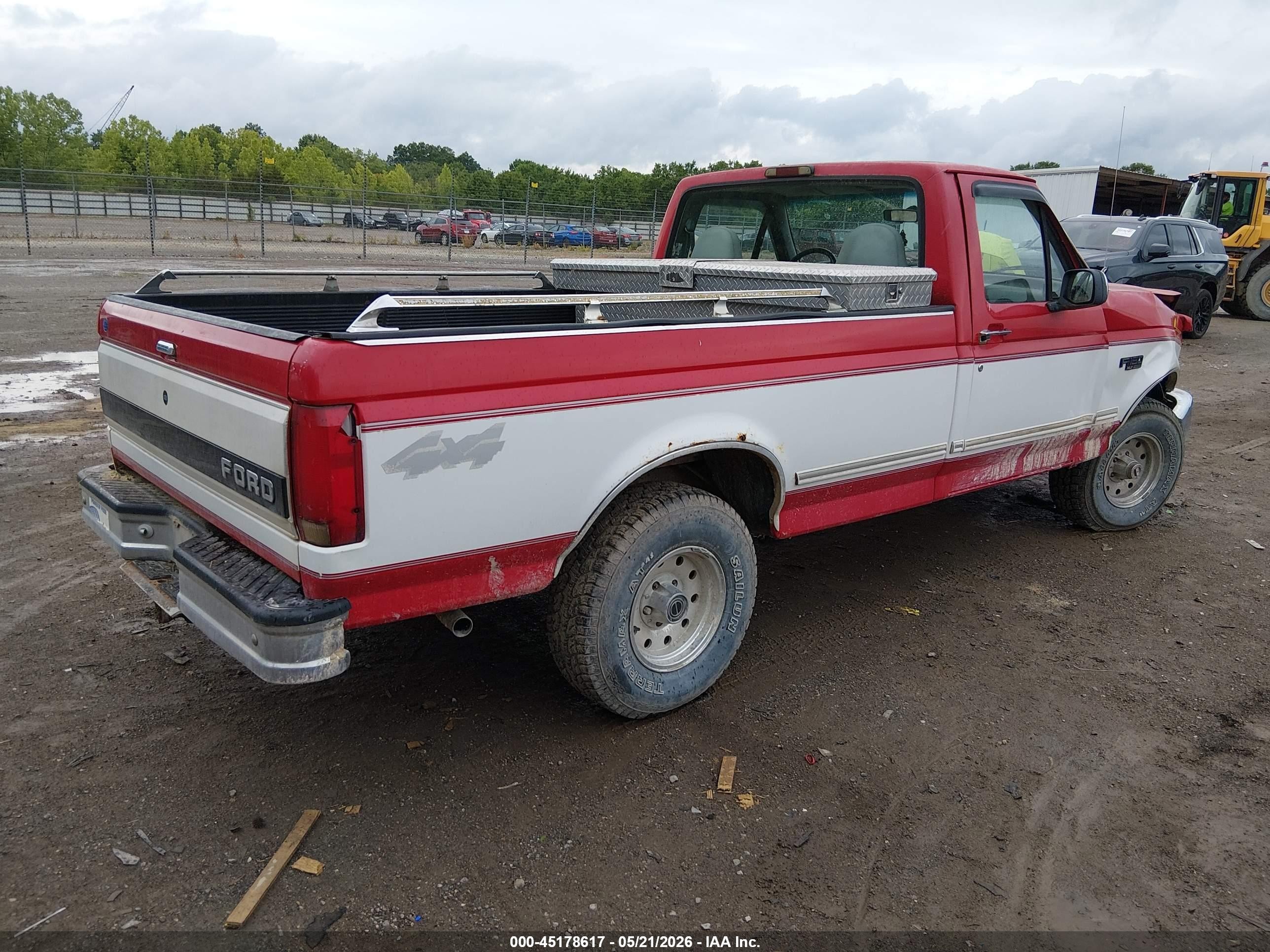 1996 Ford F150   Red vin: 1FTEF14N1TNA12231
