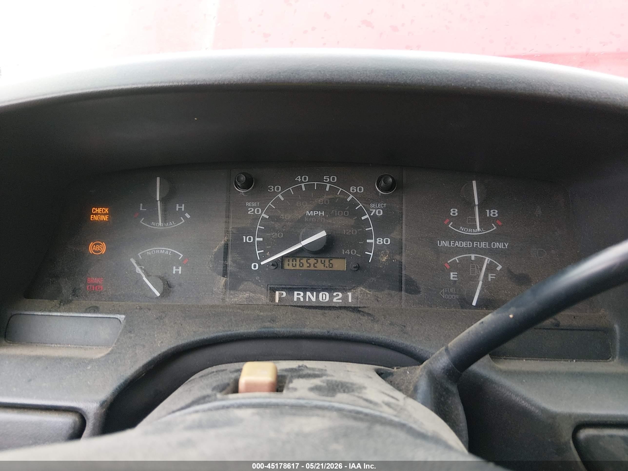 1996 Ford F150   Red vin: 1FTEF14N1TNA12231
