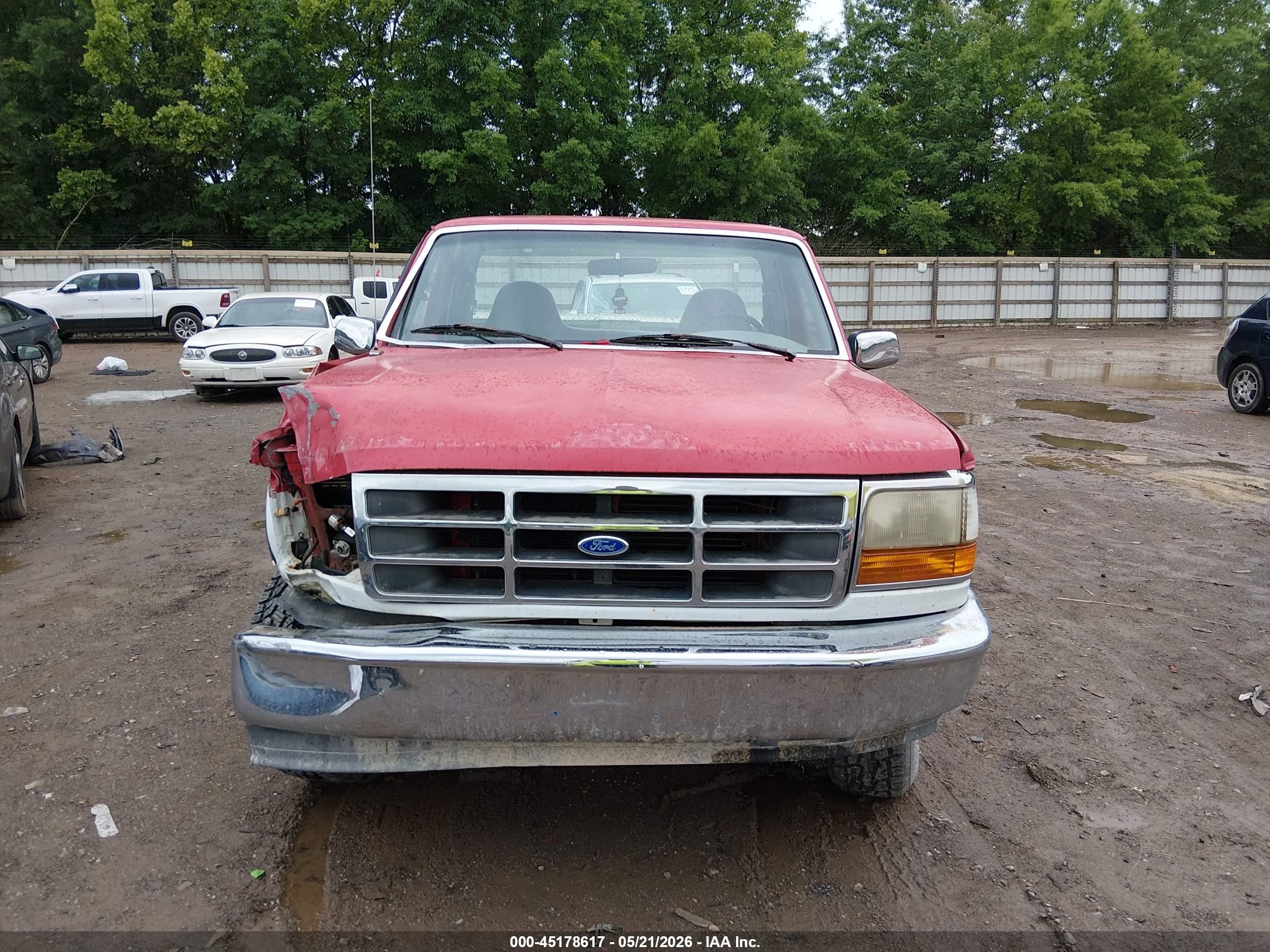 1996 Ford F150   Red vin: 1FTEF14N1TNA12231