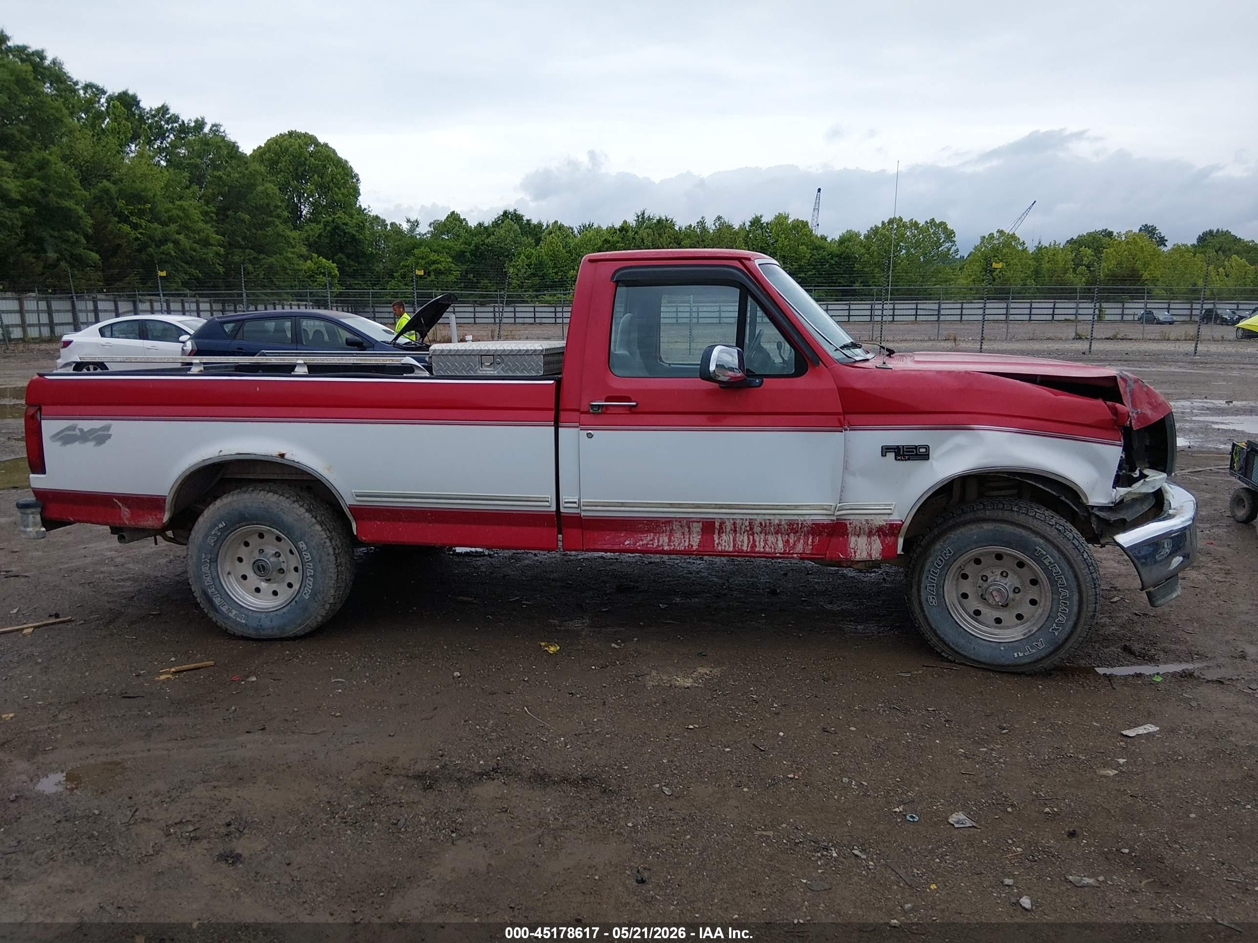 1996 Ford F150   Red vin: 1FTEF14N1TNA12231