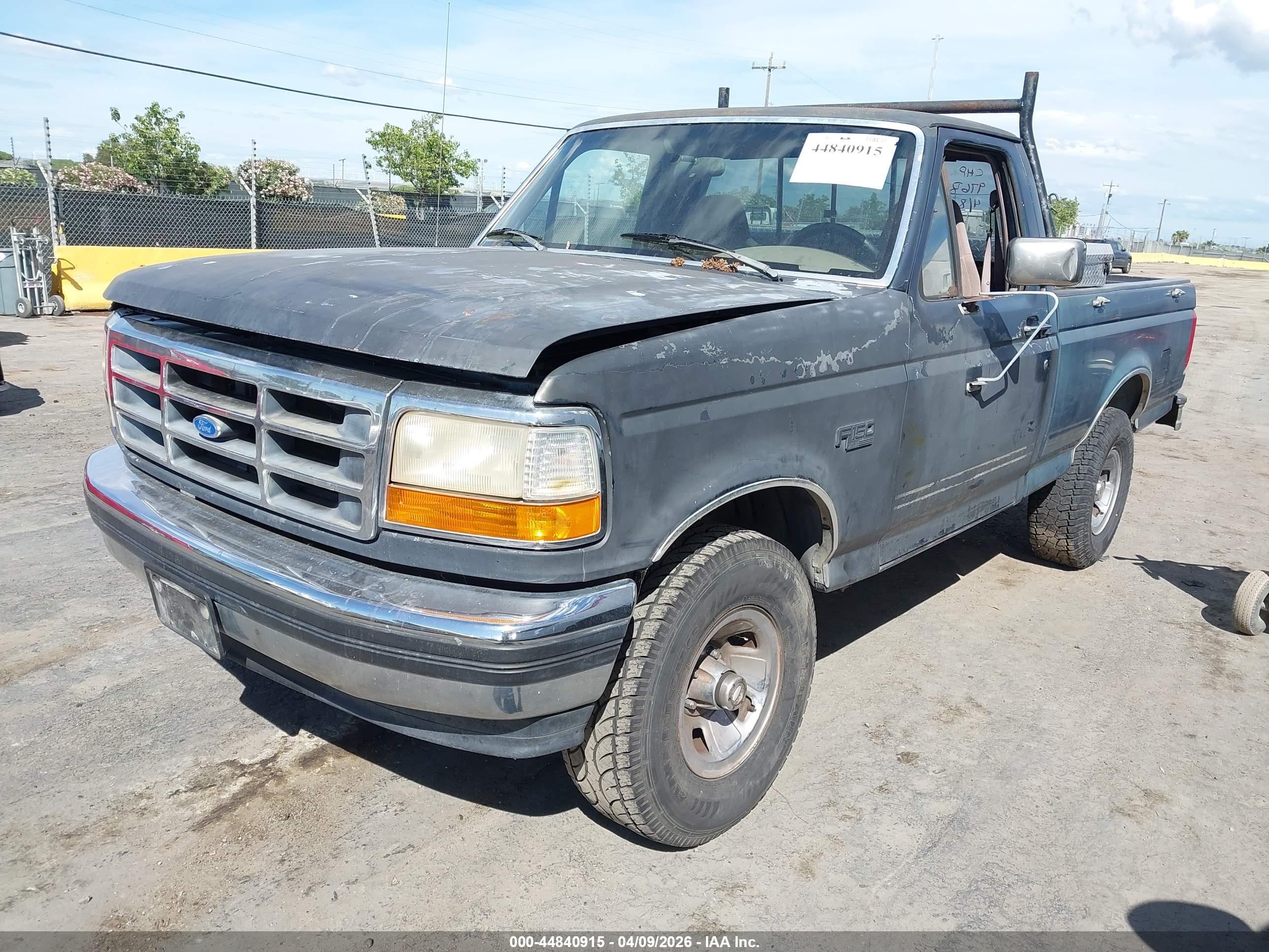 1993 Ford F150   Green vin: 1FTEF14N2PLA43506