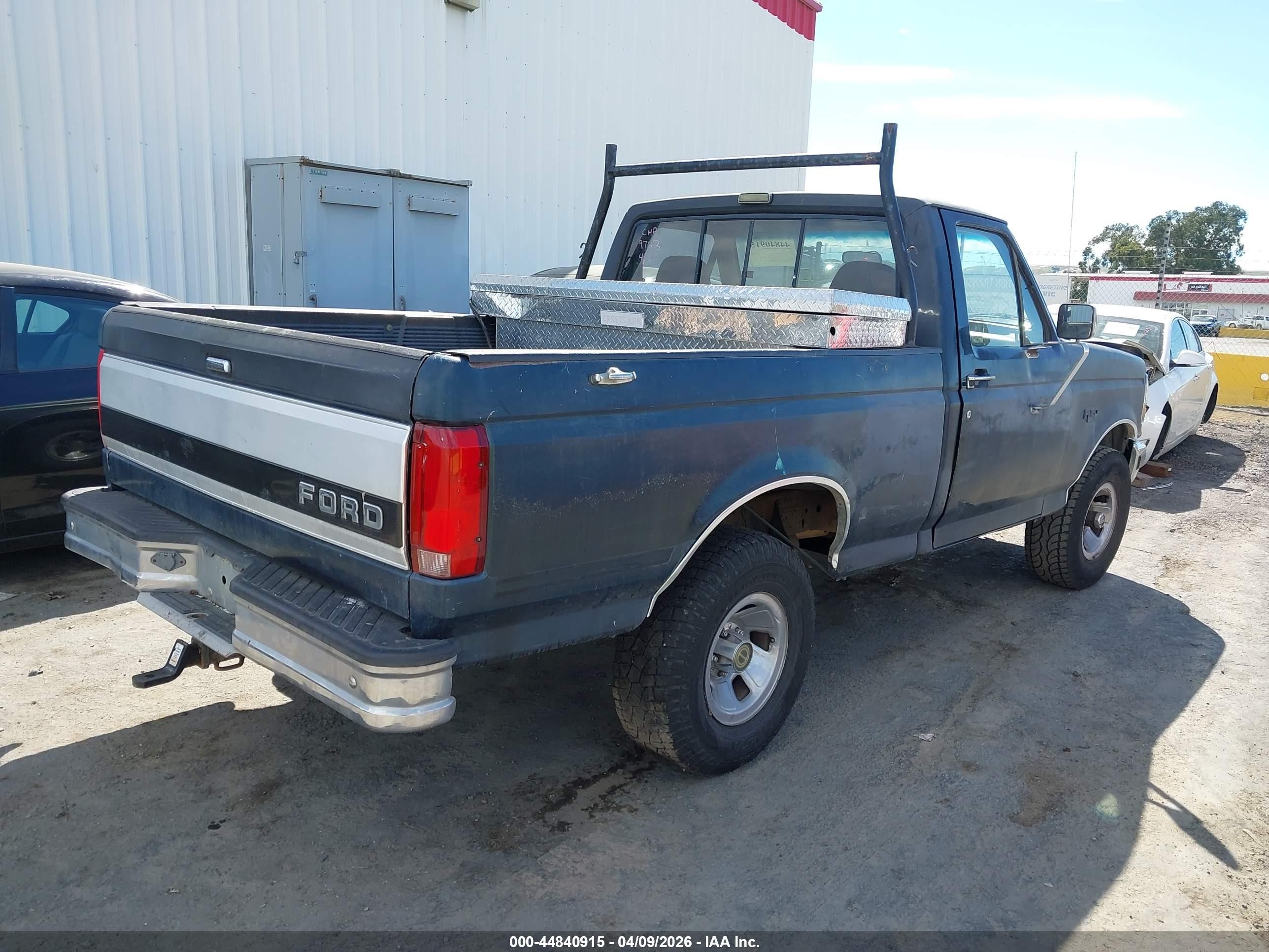 1993 Ford F150   Green vin: 1FTEF14N2PLA43506