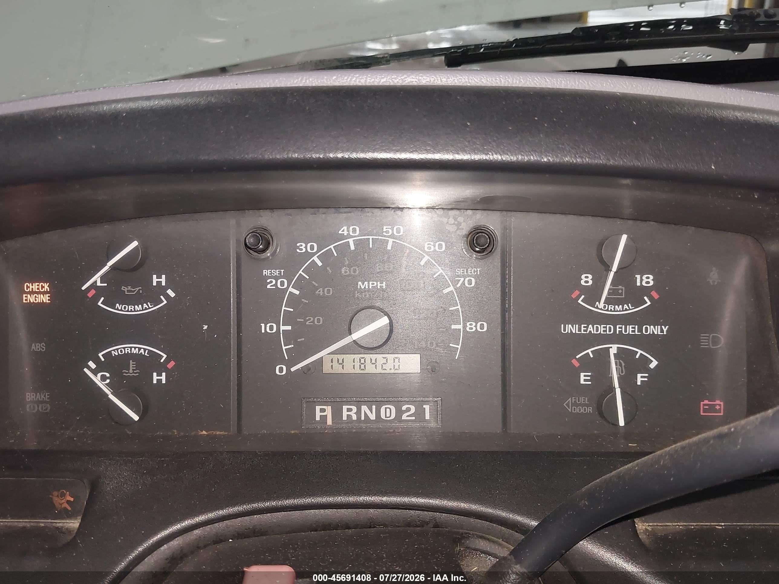 1994 Ford F150   White vin: 1FTEF14N2RLA47493