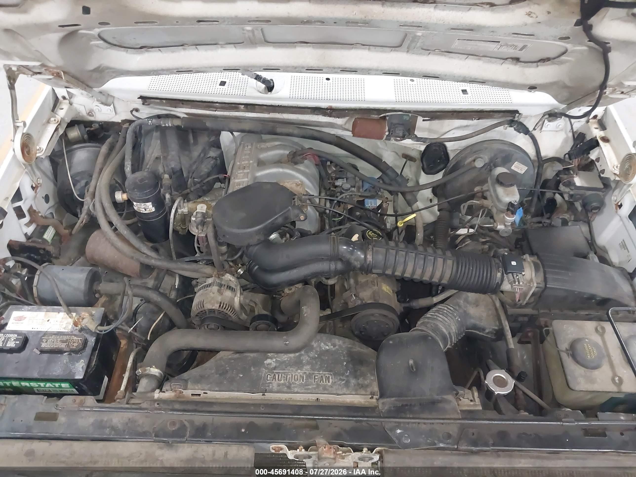 1994 Ford F150   White vin: 1FTEF14N2RLA47493