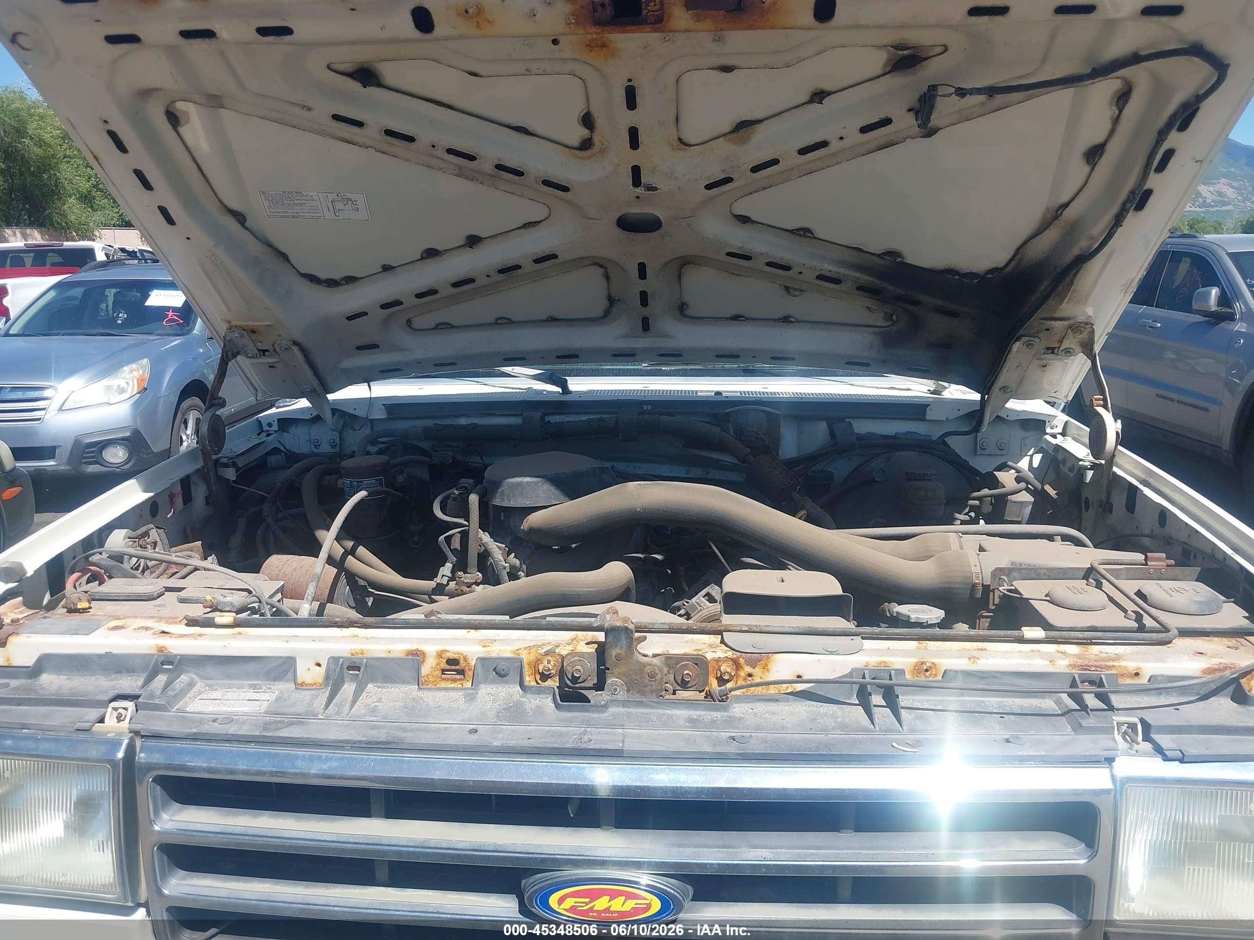 1991 Ford F150   White vin: 1FTEF14N3MPA38450