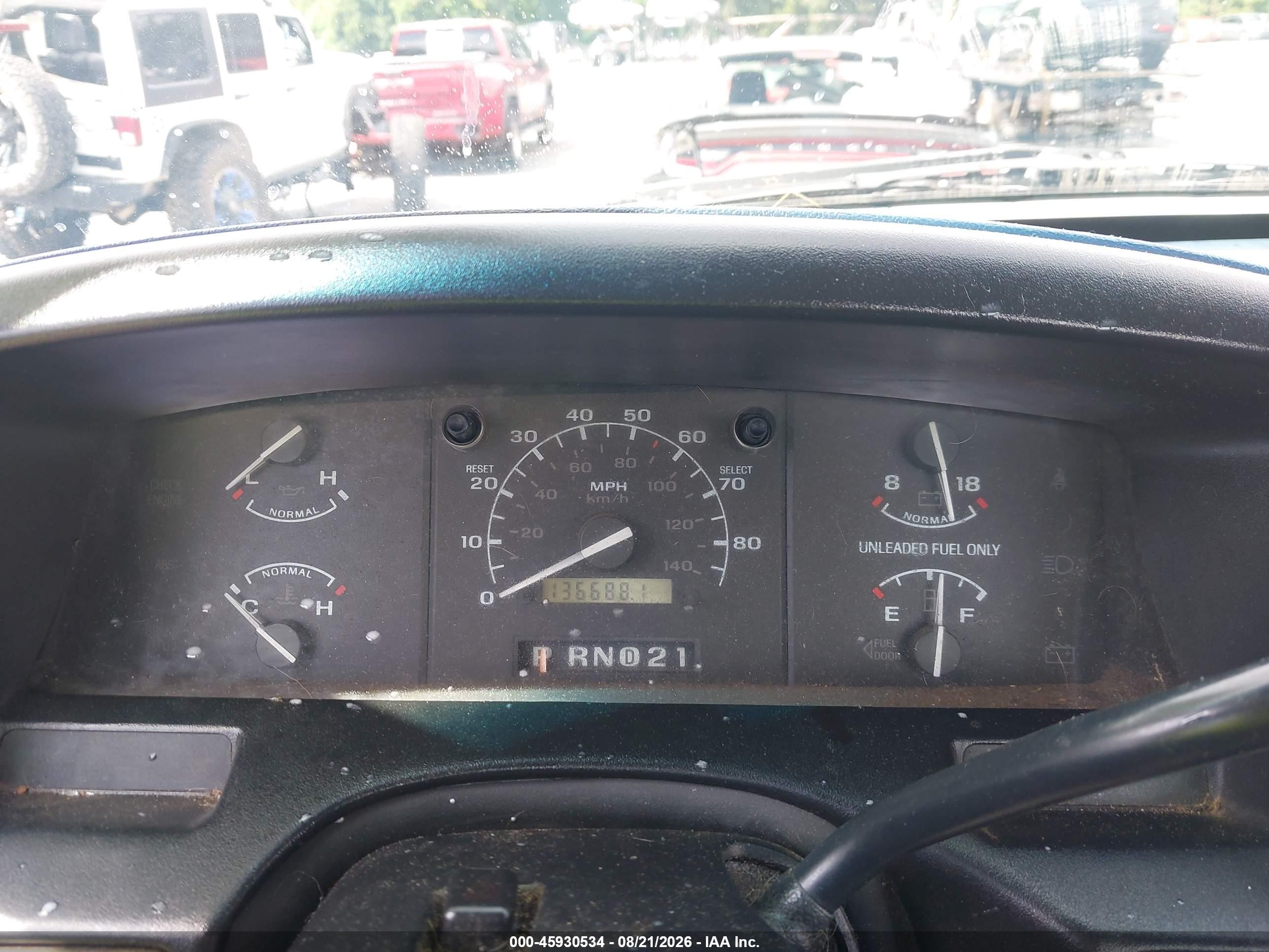 1994 Ford F150 White vin: 1FTEF14N3RNA73296