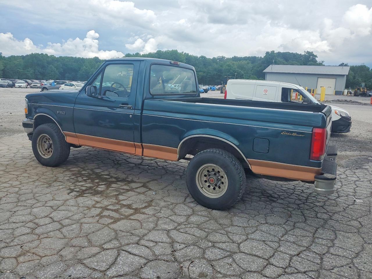 1995 Ford F150 Blue vin: 1FTEF14N3SNB06285