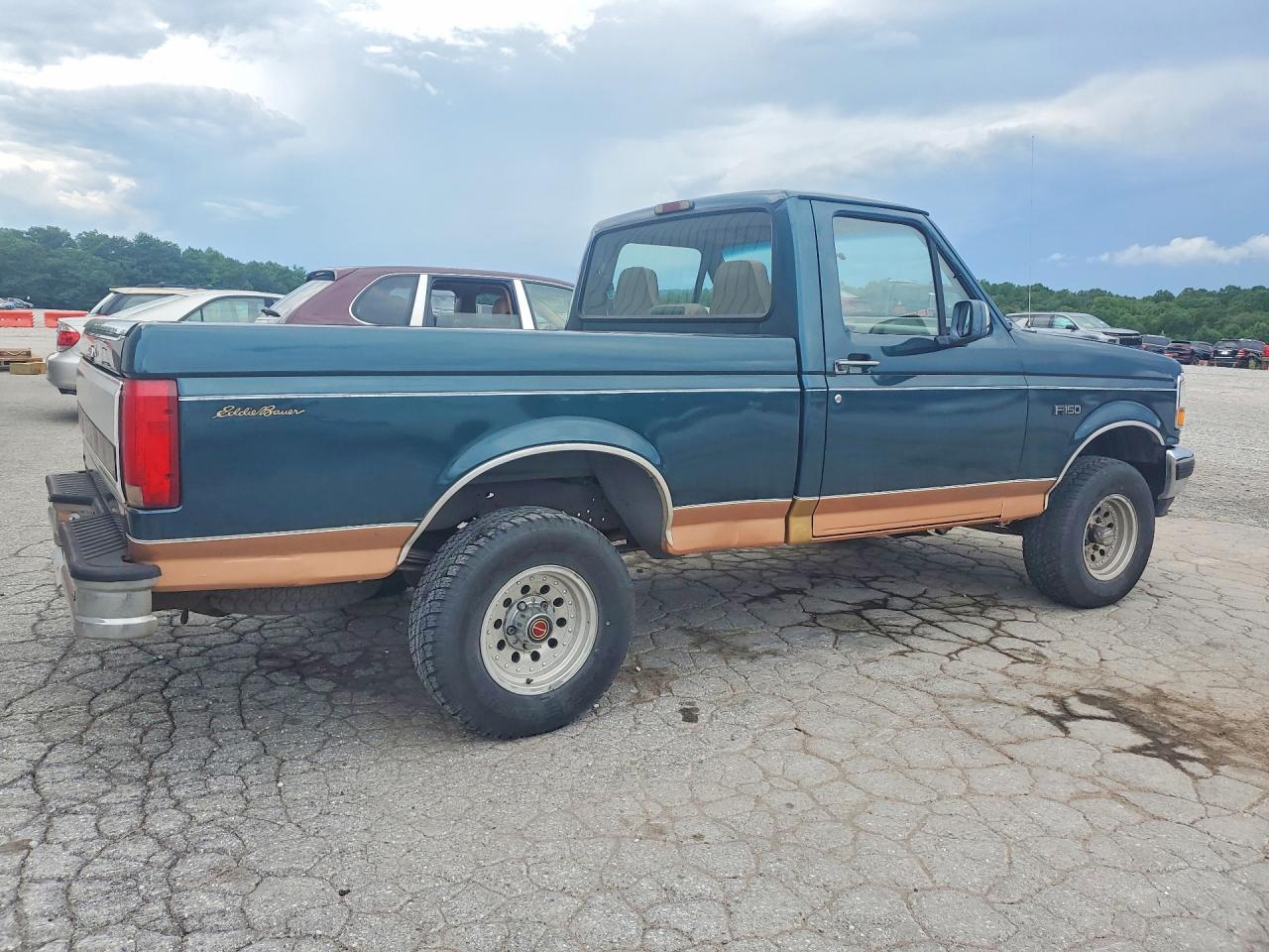 1995 Ford F150 Blue vin: 1FTEF14N3SNB06285
