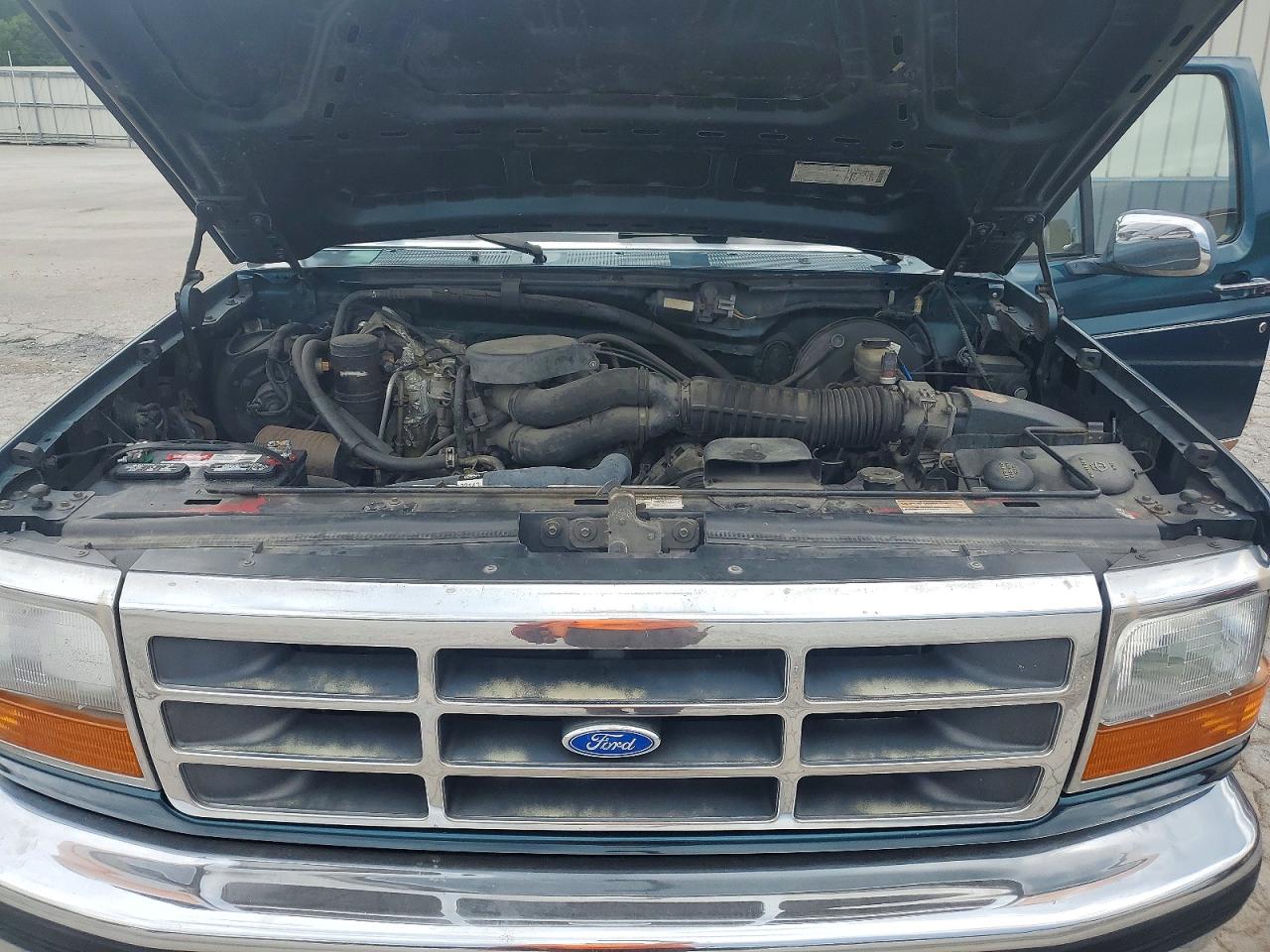 1995 Ford F150 Blue vin: 1FTEF14N3SNB06285