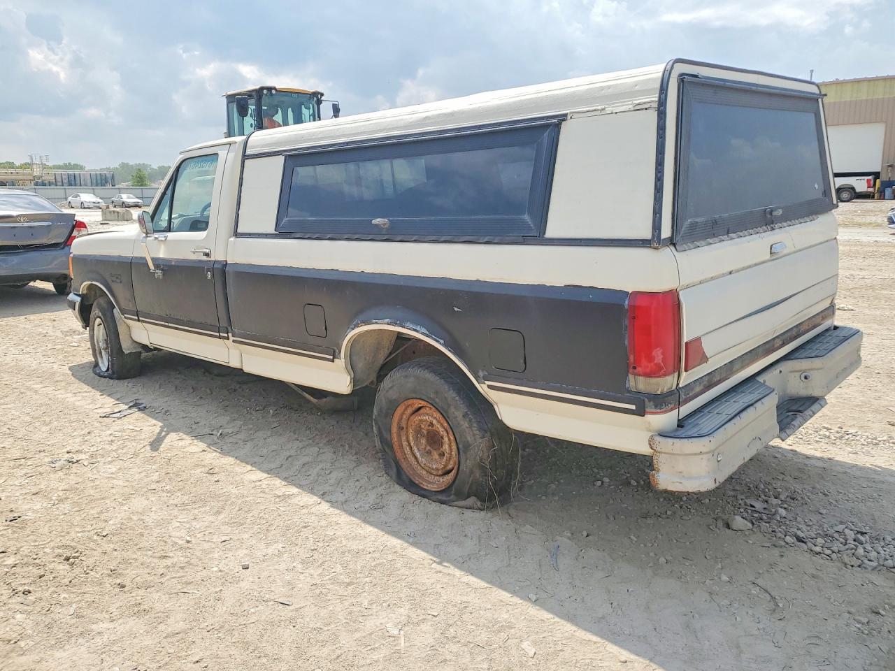 1988 Ford F150 White vin: 1FTEF14N4JPB68698