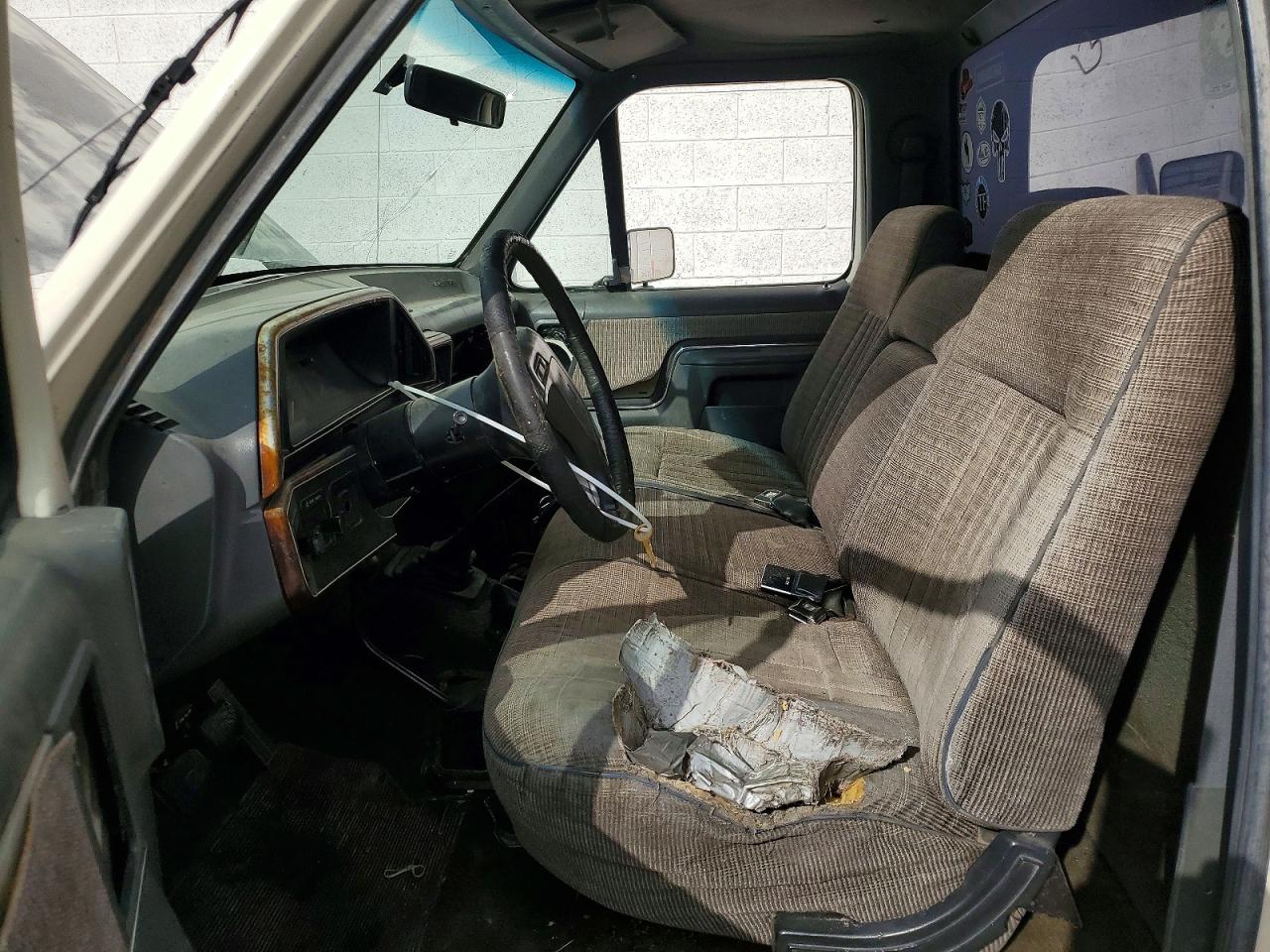 1989 Ford F150 White vin: 1FTEF14N4KKA23420