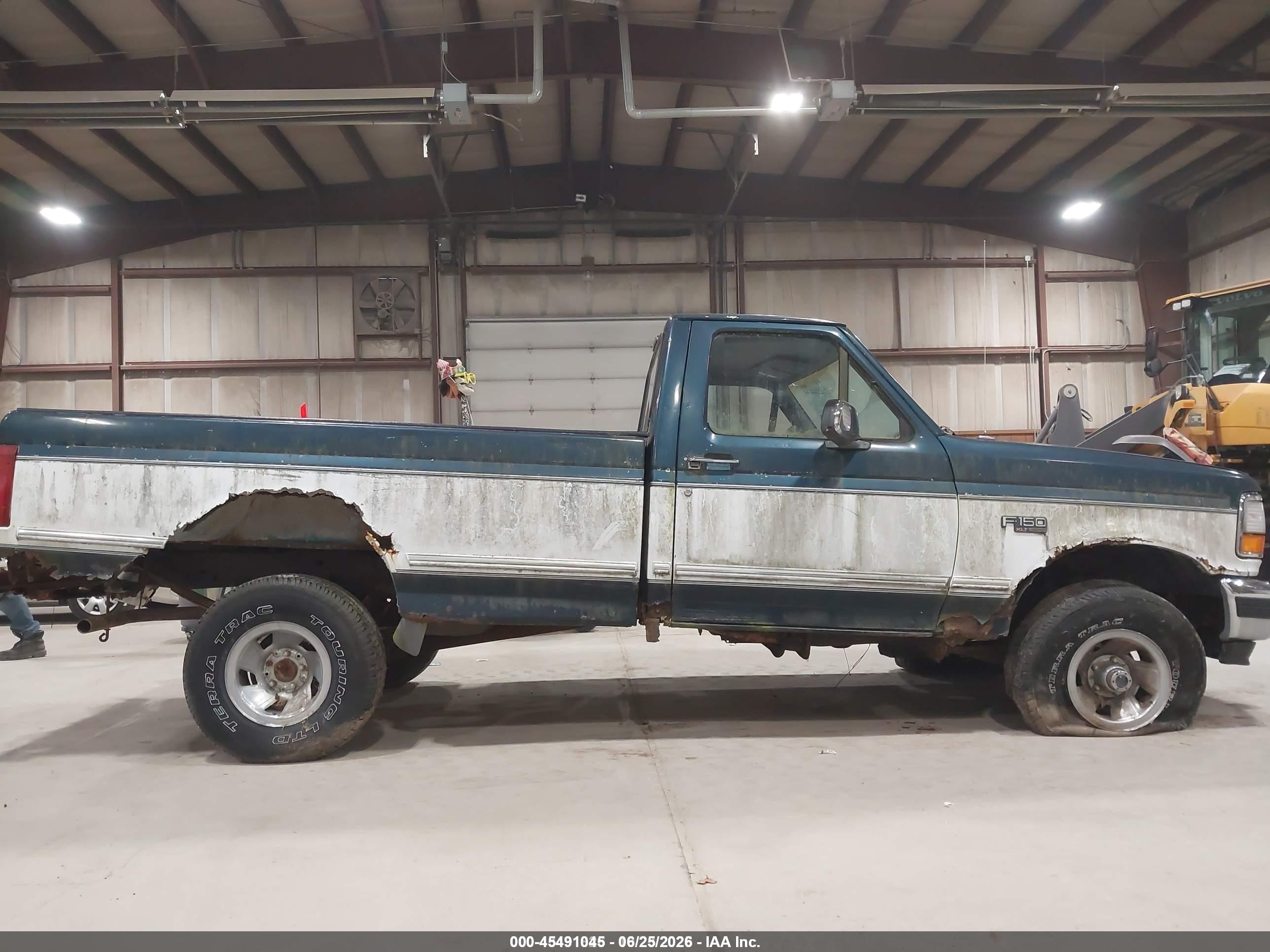 1994 Ford F150   Green vin: 1FTEF14N4RLB65786