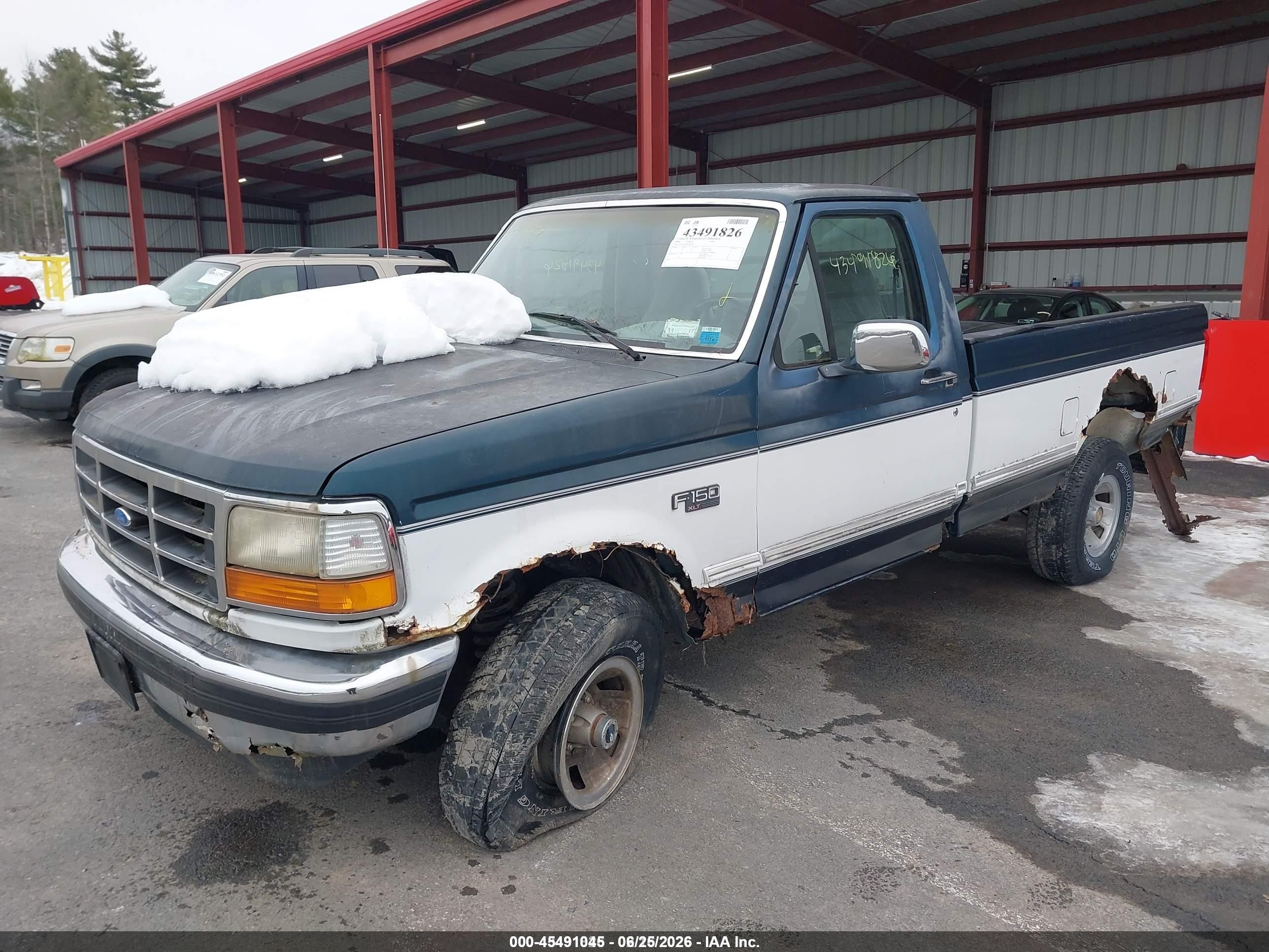 1994 Ford F150   Green vin: 1FTEF14N4RLB65786
