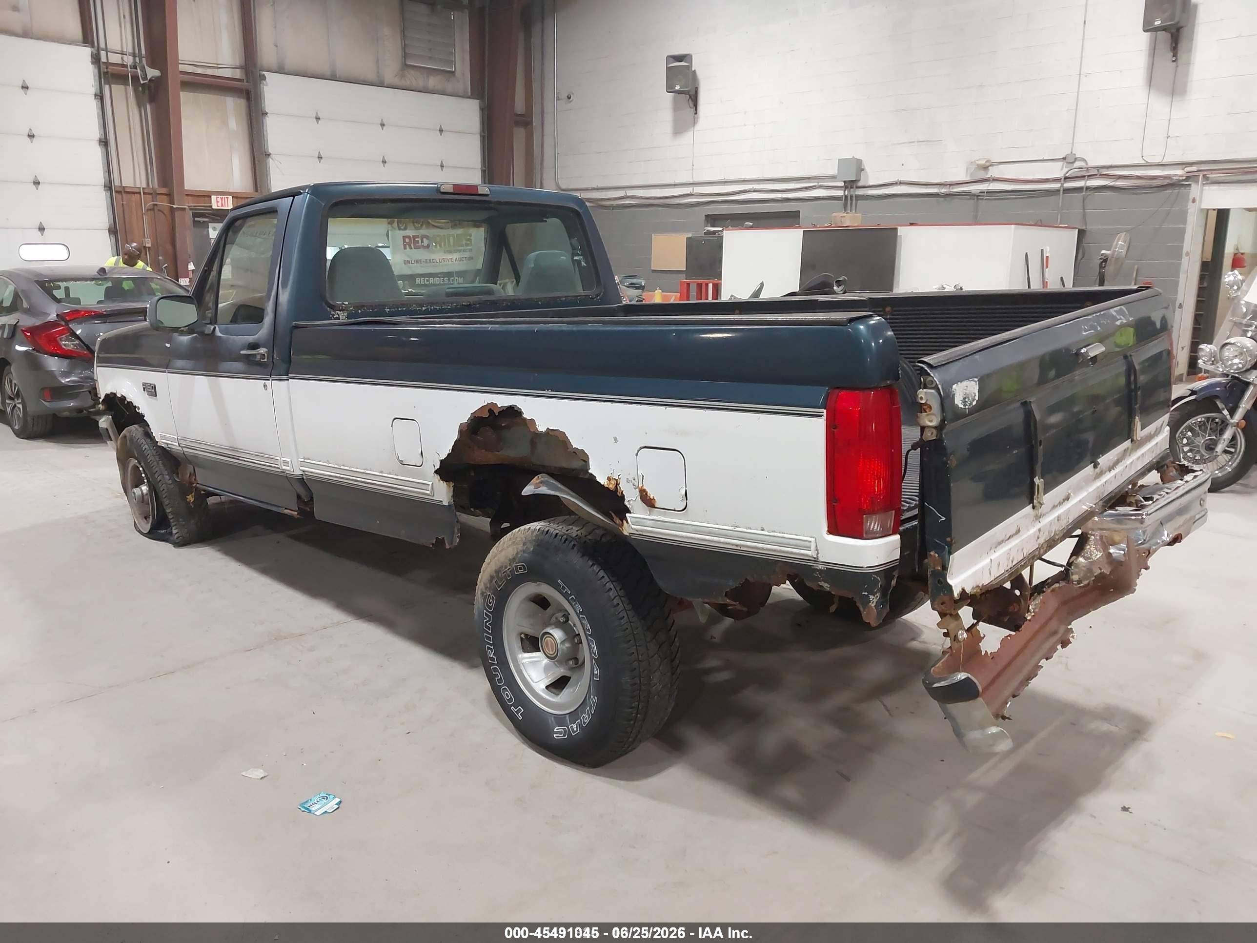 1994 Ford F150   Green vin: 1FTEF14N4RLB65786