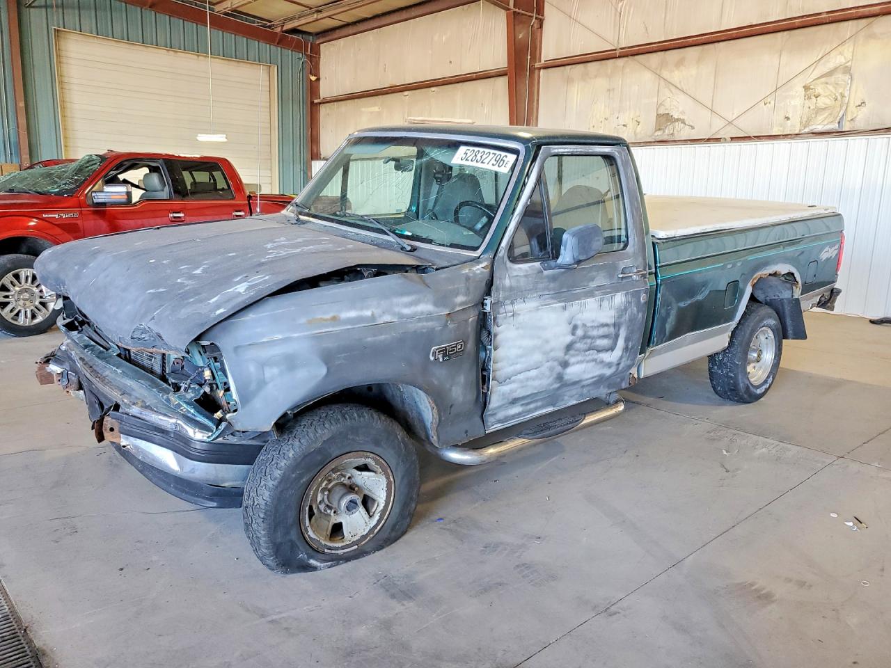 1996 Ford F150 Green vin: 1FTEF14N4TLC10779