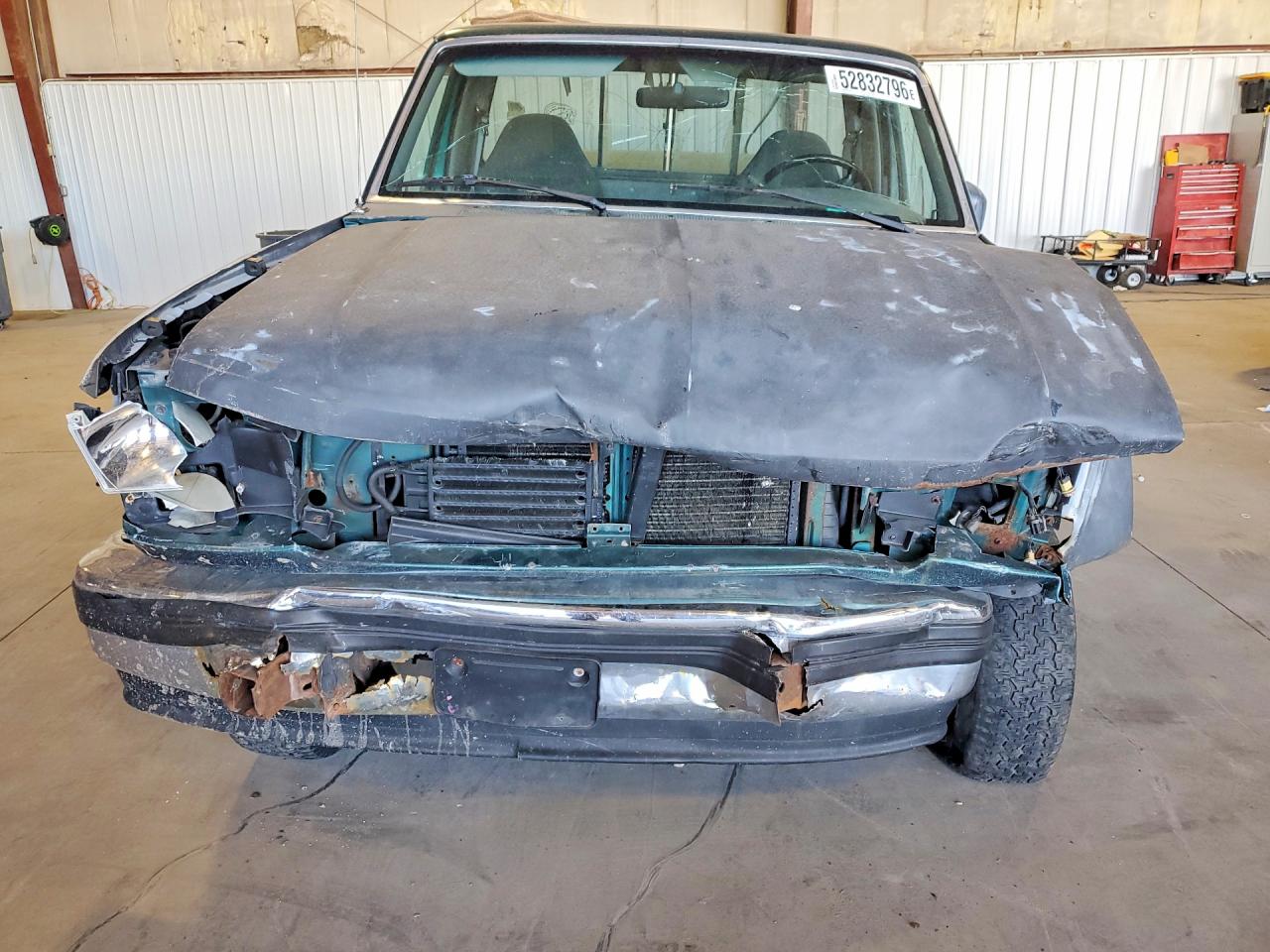 1996 Ford F150 Green vin: 1FTEF14N4TLC10779