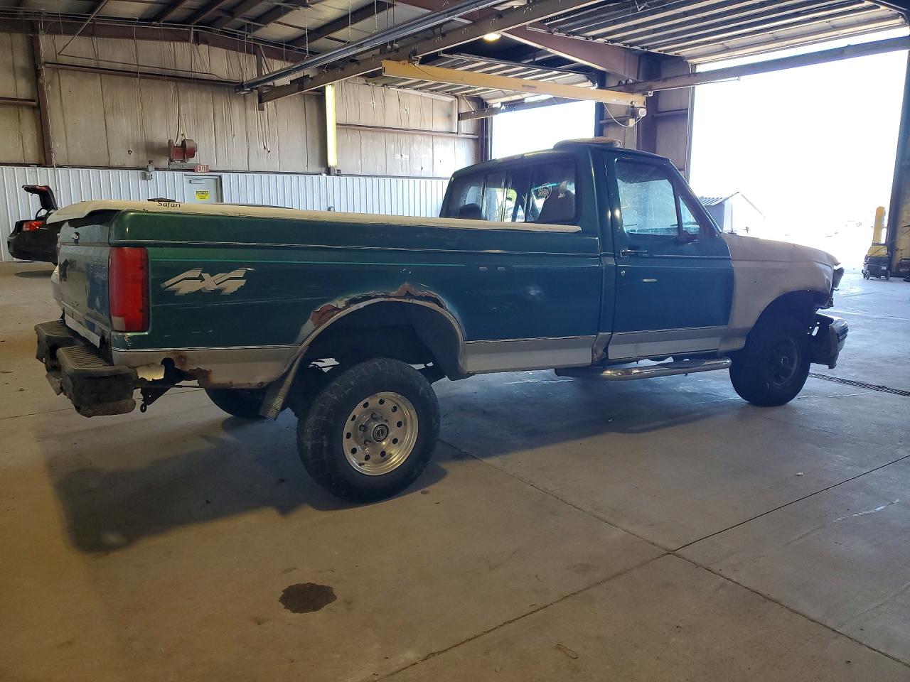 1996 Ford F150 Green vin: 1FTEF14N4TLC10779