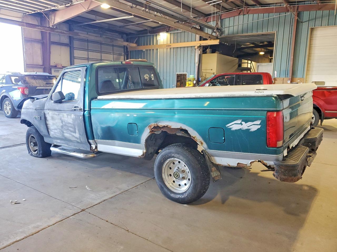 1996 Ford F150 Green vin: 1FTEF14N4TLC10779