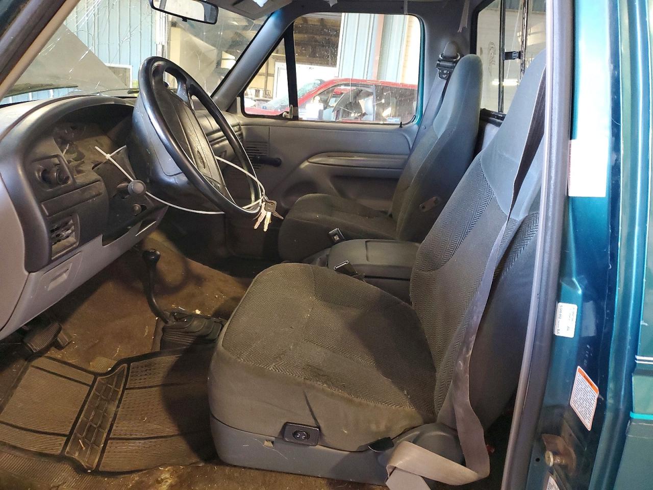 1996 Ford F150 Green vin: 1FTEF14N4TLC10779
