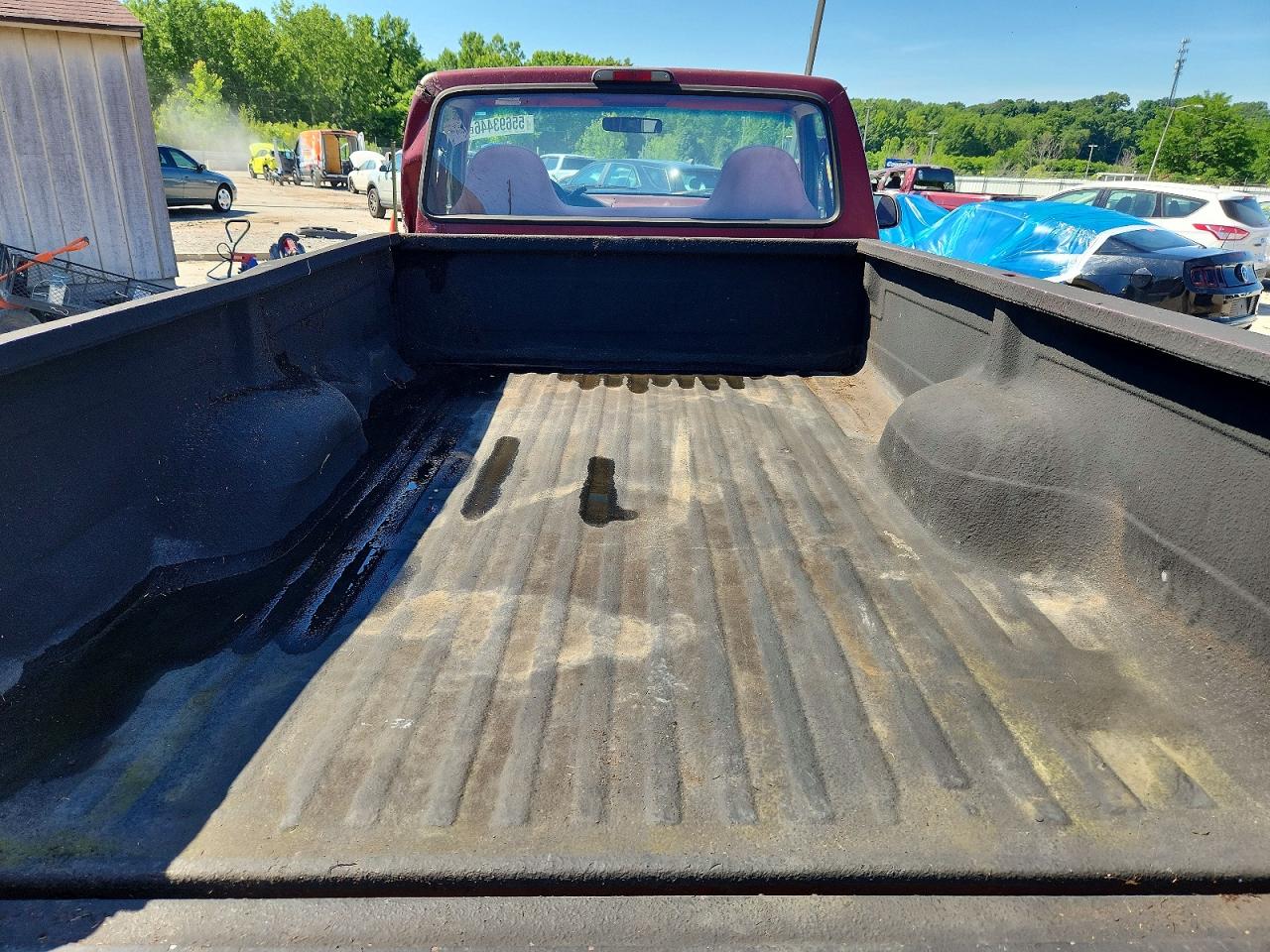 1996 Ford F150 Maroon vin: 1FTEF14N5TLA19503