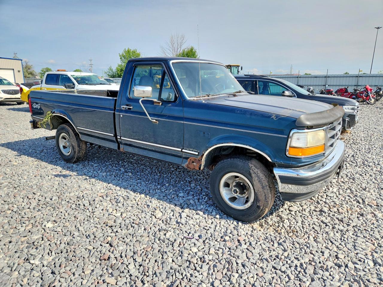 1994 Ford F-150 Blue vin: 1FTEF14N6RLA56343