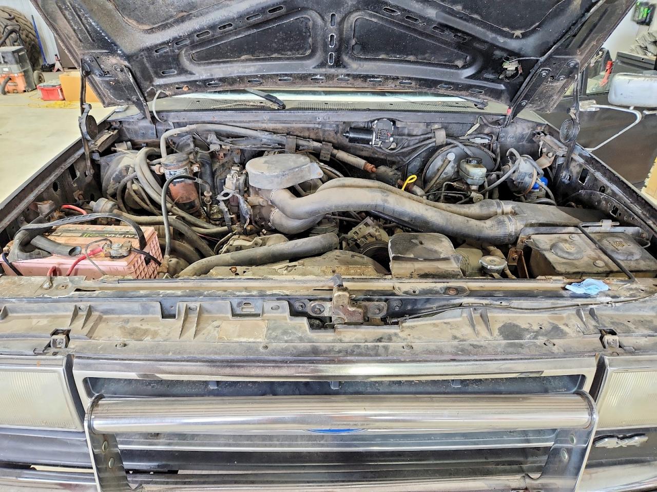 1990 Ford F150 Black vin: 1FTEF14N7LNB02824