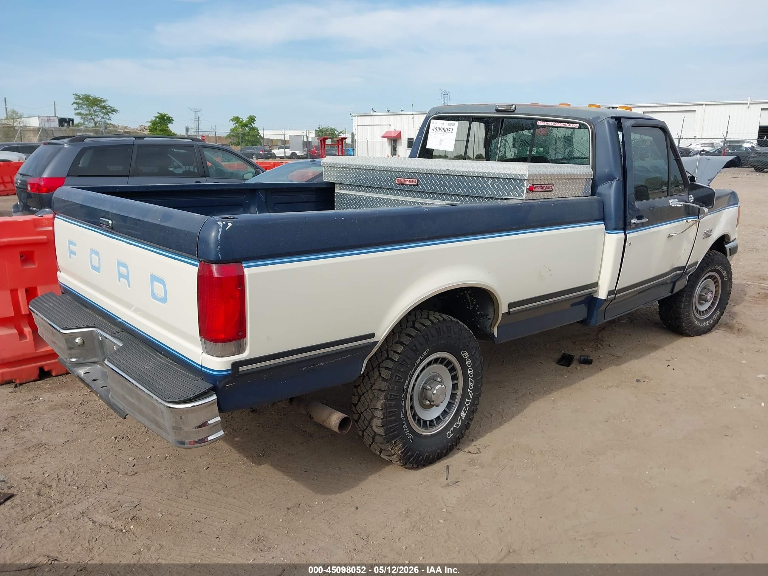 1987 Ford F150   Blue vin: 1FTEF14N8HPB45208