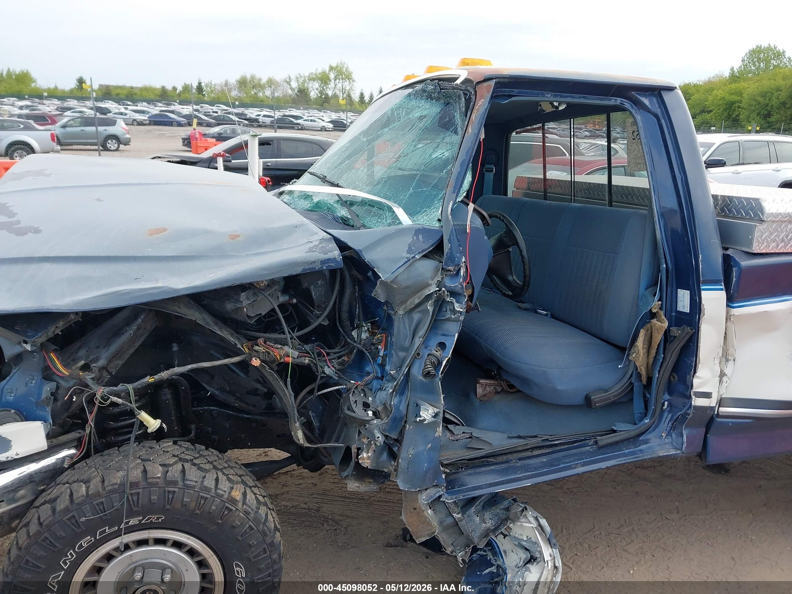 1987 Ford F150   Blue vin: 1FTEF14N8HPB45208