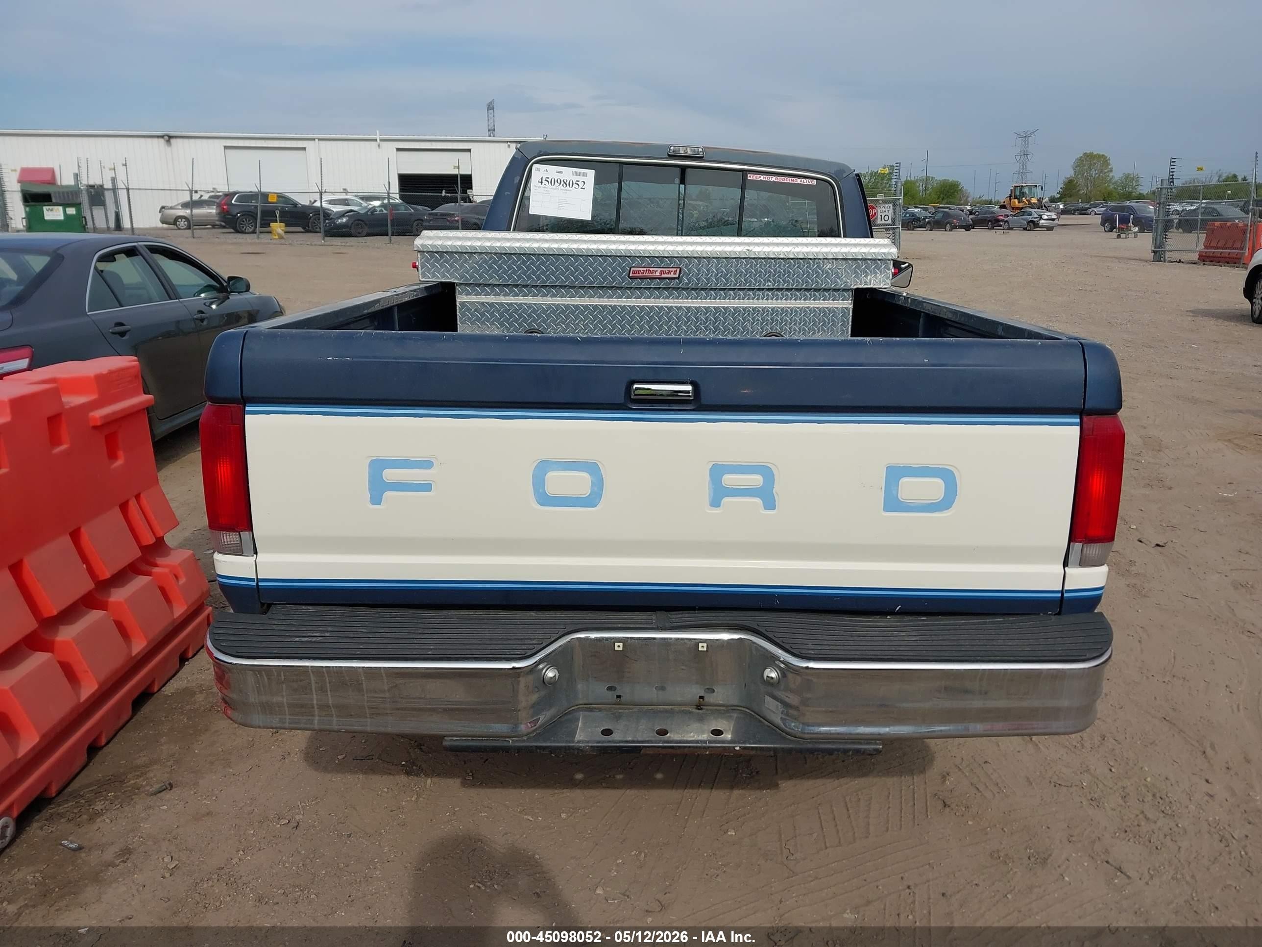 1987 Ford F150   Blue vin: 1FTEF14N8HPB45208