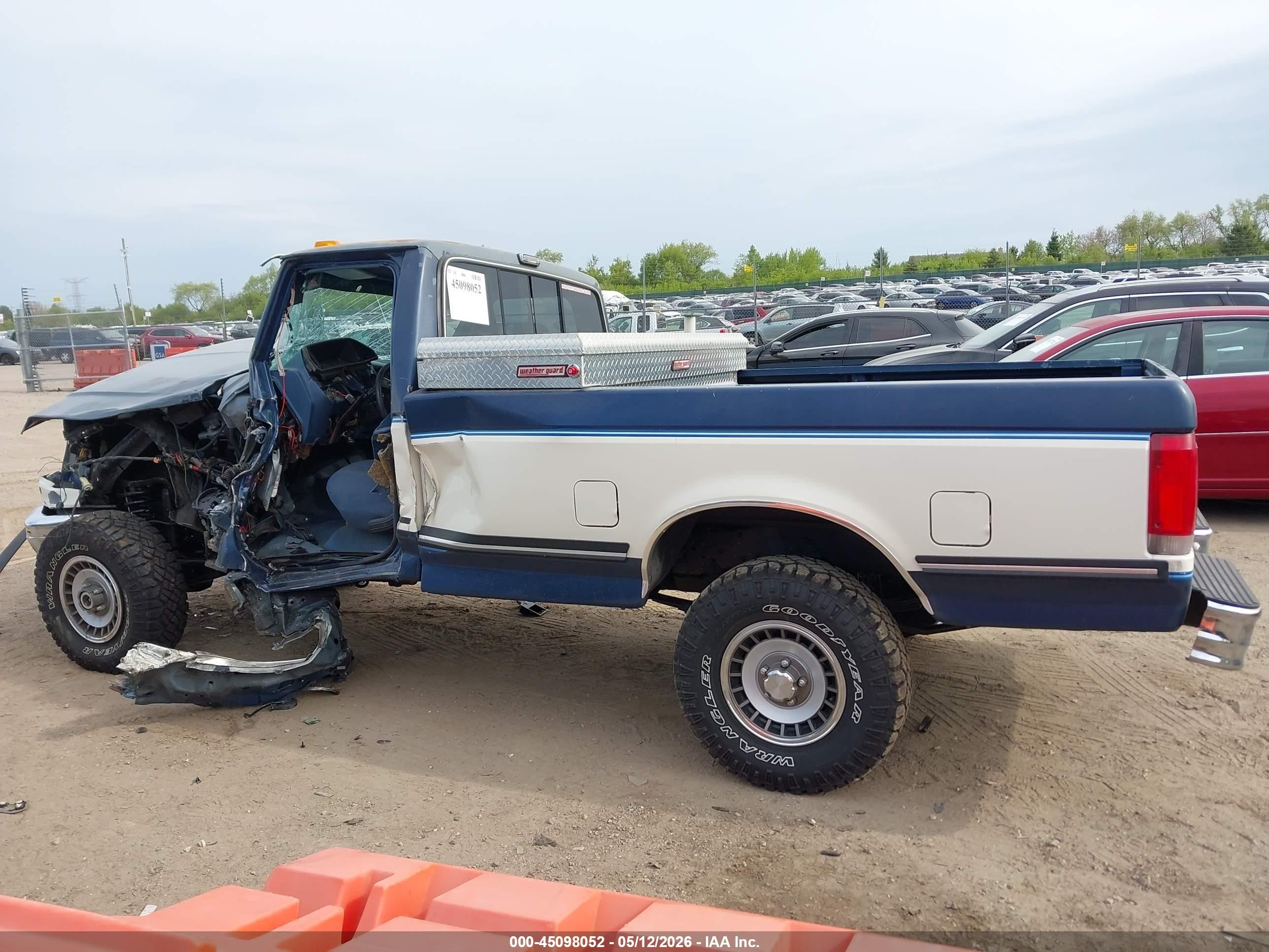 1987 Ford F150   Blue vin: 1FTEF14N8HPB45208