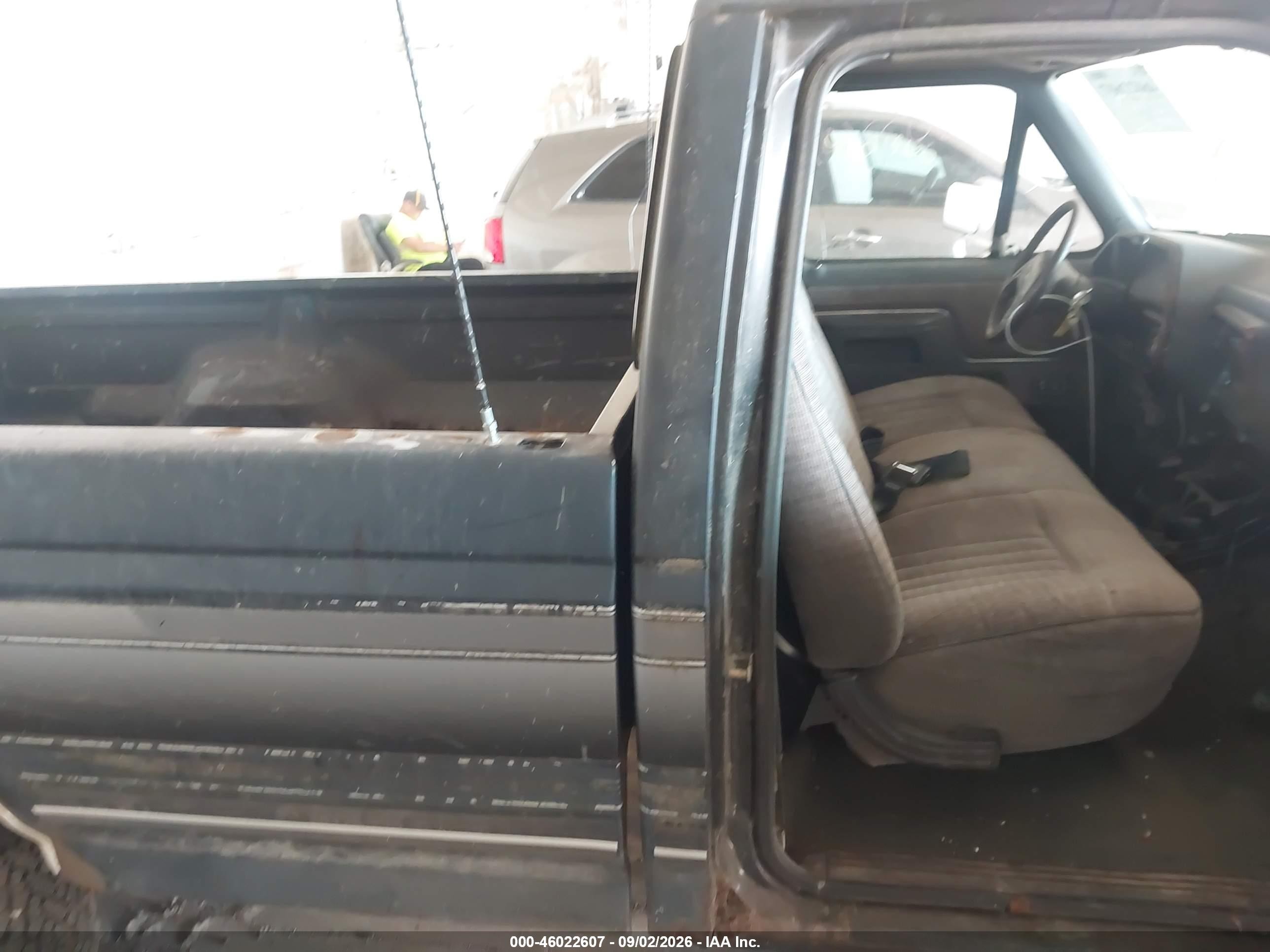 1991 Ford F150   Blue vin: 1FTEF14N8MLA21604