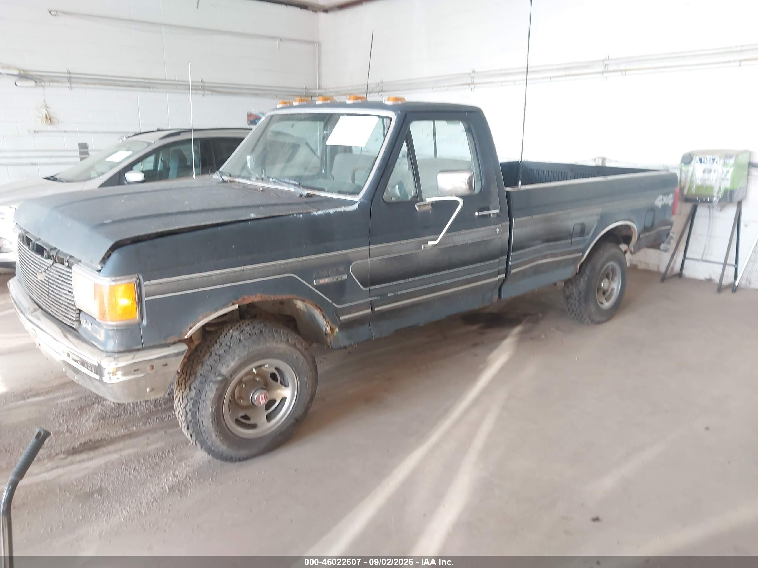 1991 Ford F150   Blue vin: 1FTEF14N8MLA21604