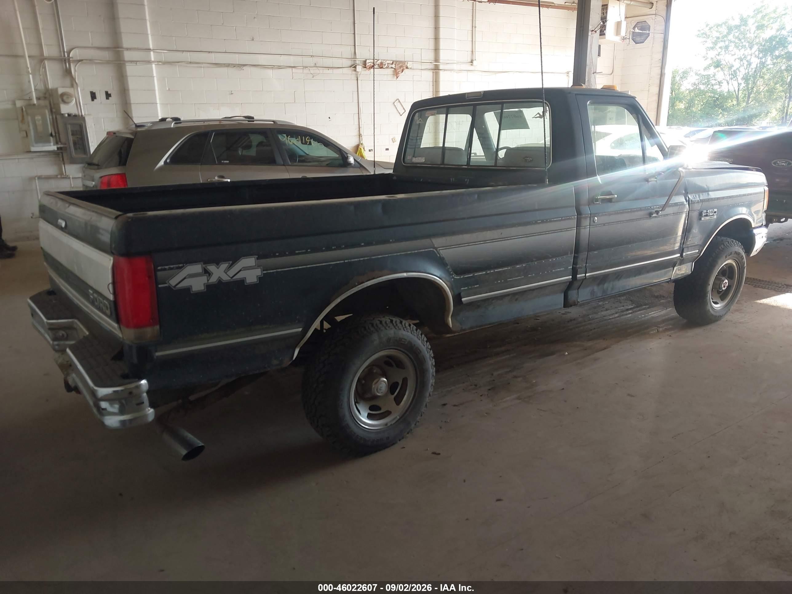 1991 Ford F150   Blue vin: 1FTEF14N8MLA21604