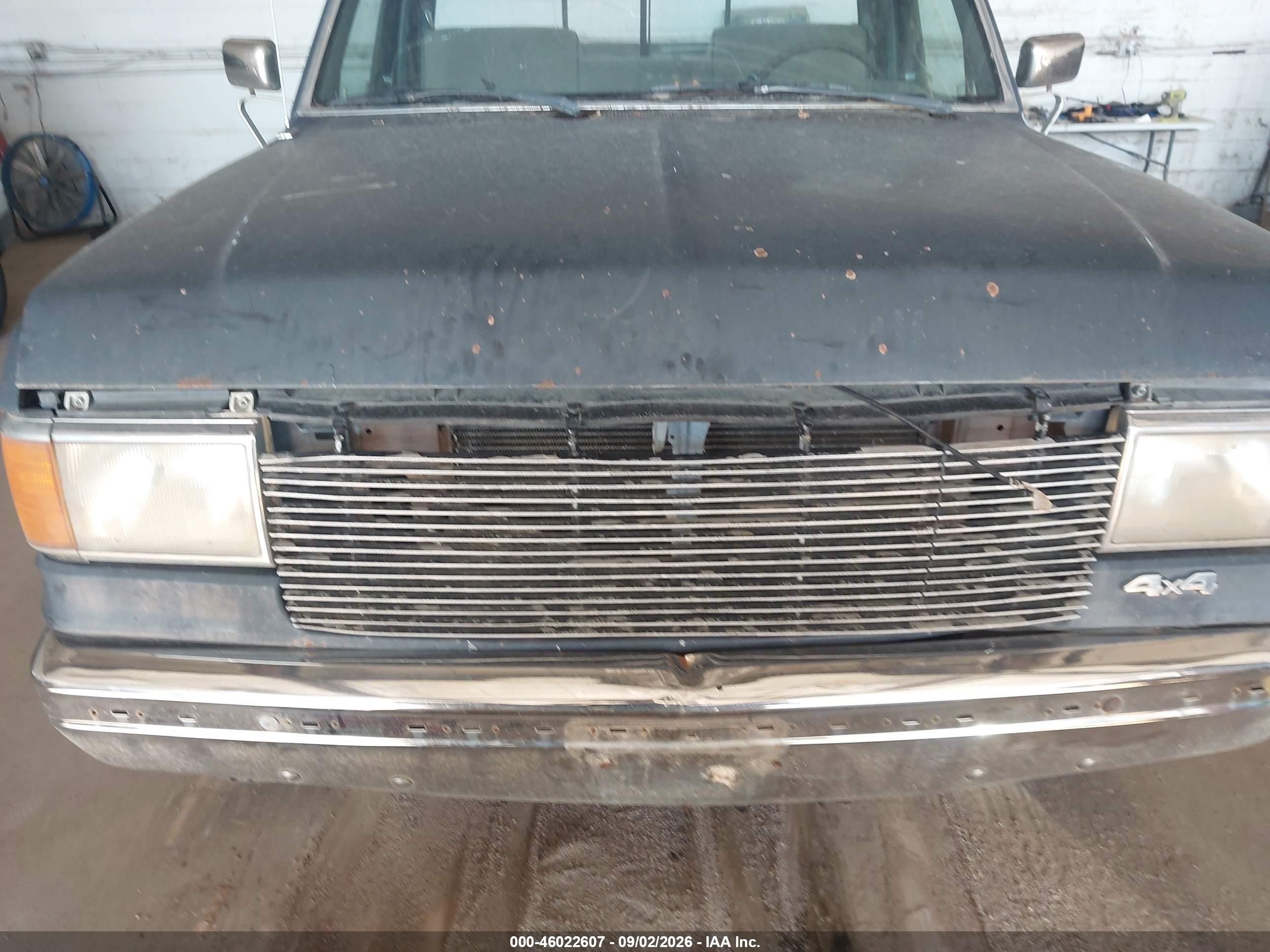 1991 Ford F150   Blue vin: 1FTEF14N8MLA21604