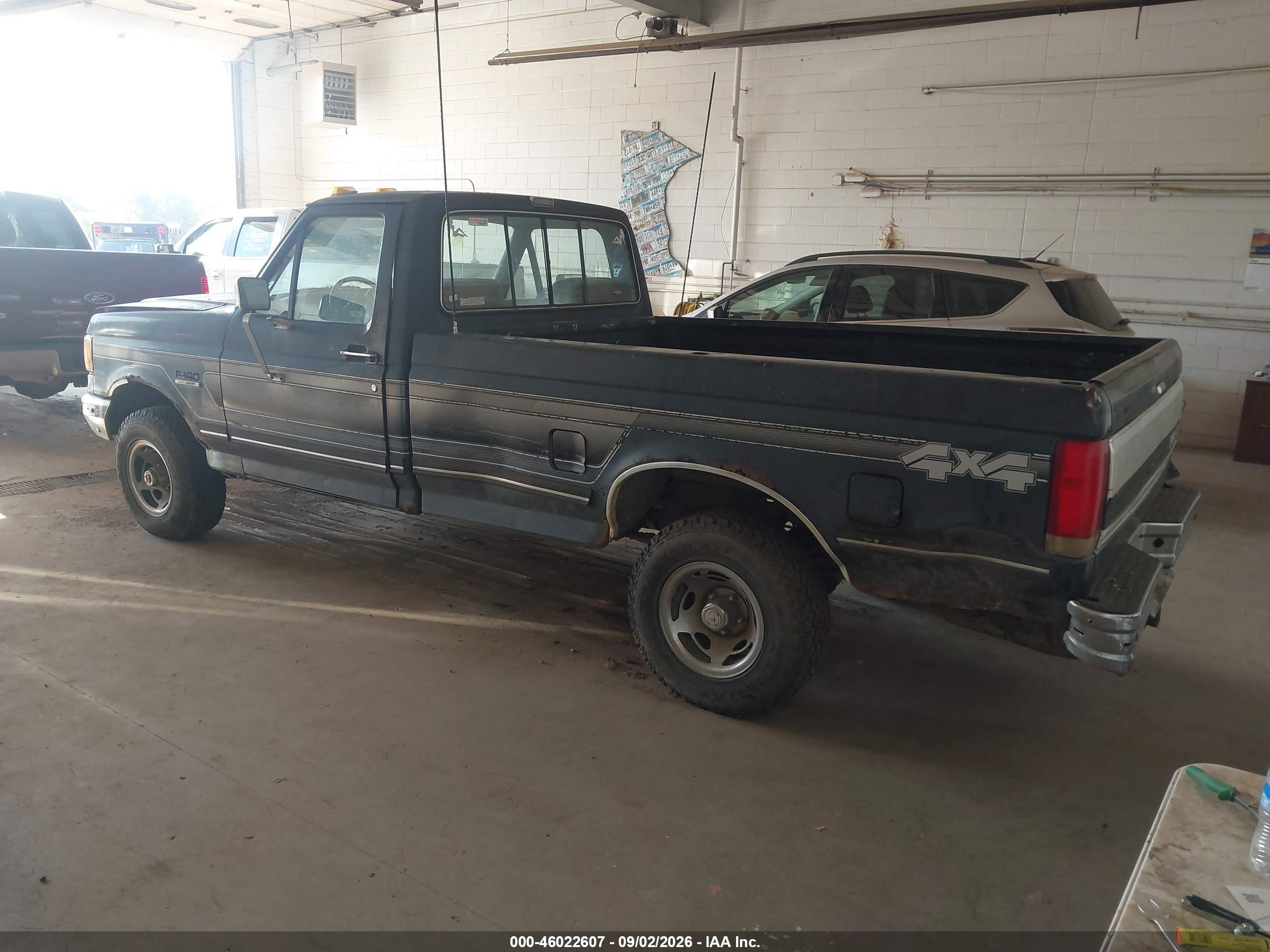 1991 Ford F150   Blue vin: 1FTEF14N8MLA21604