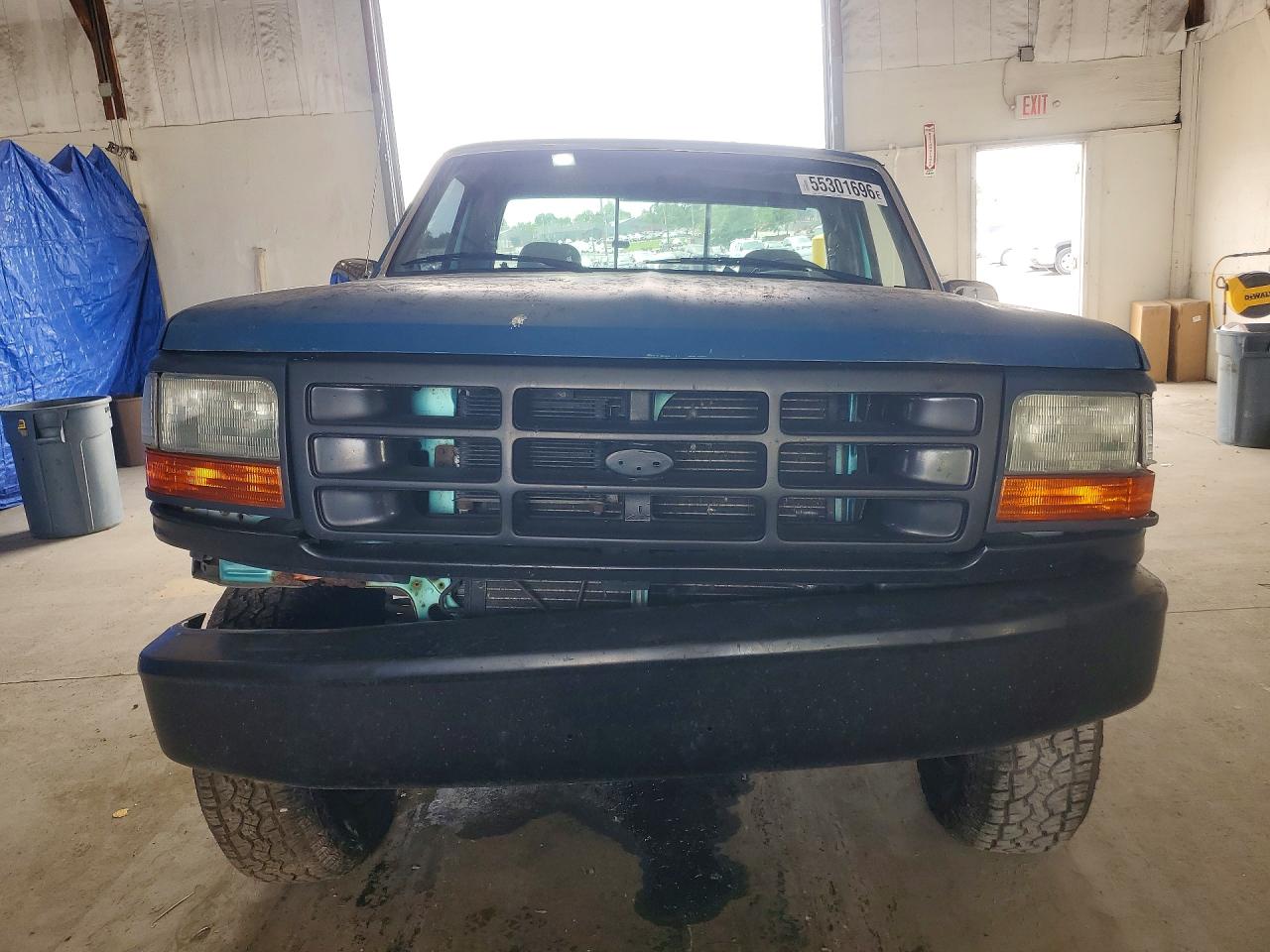 1995 Ford F150 Blue vin: 1FTEF14N8SLA81895