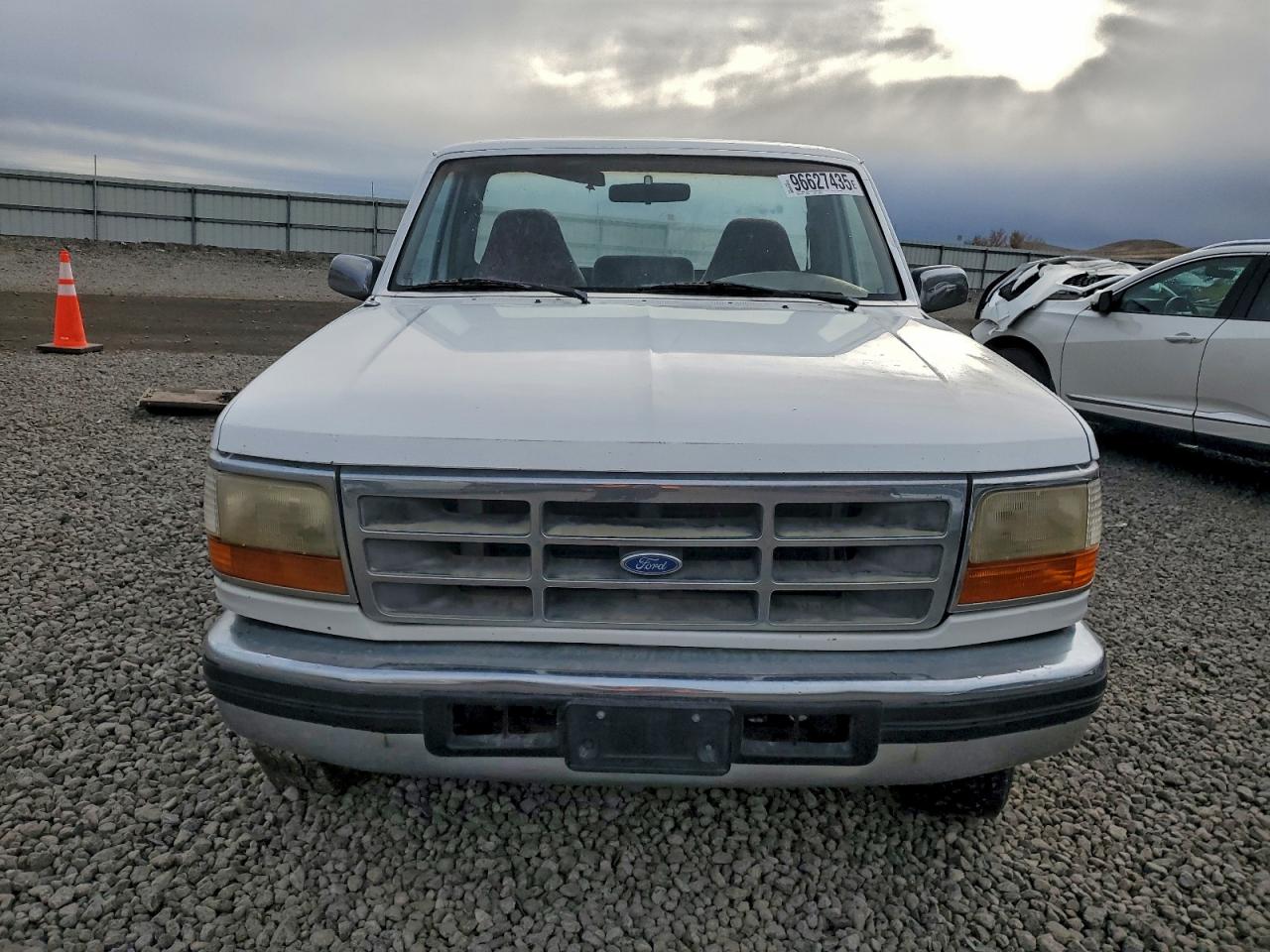 1996 Ford F-150 White vin: 1FTEF14N8TLA97550