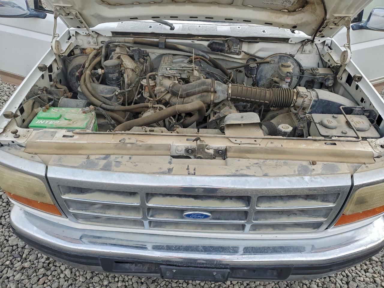 1996 Ford F-150 White vin: 1FTEF14N8TLA97550