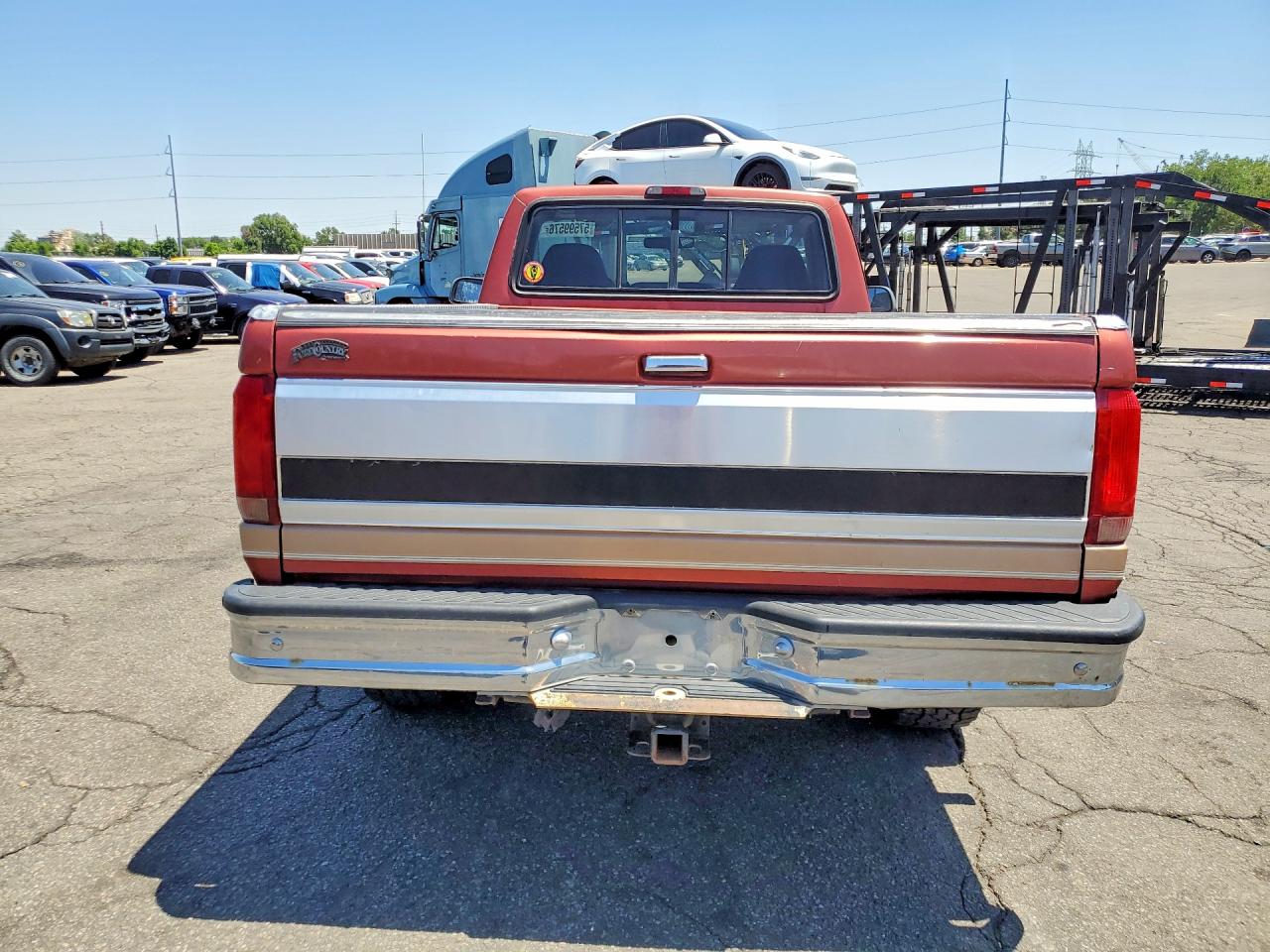 1995 Ford F150 Двухцветный vin: 1FTEF14NXSLA88220