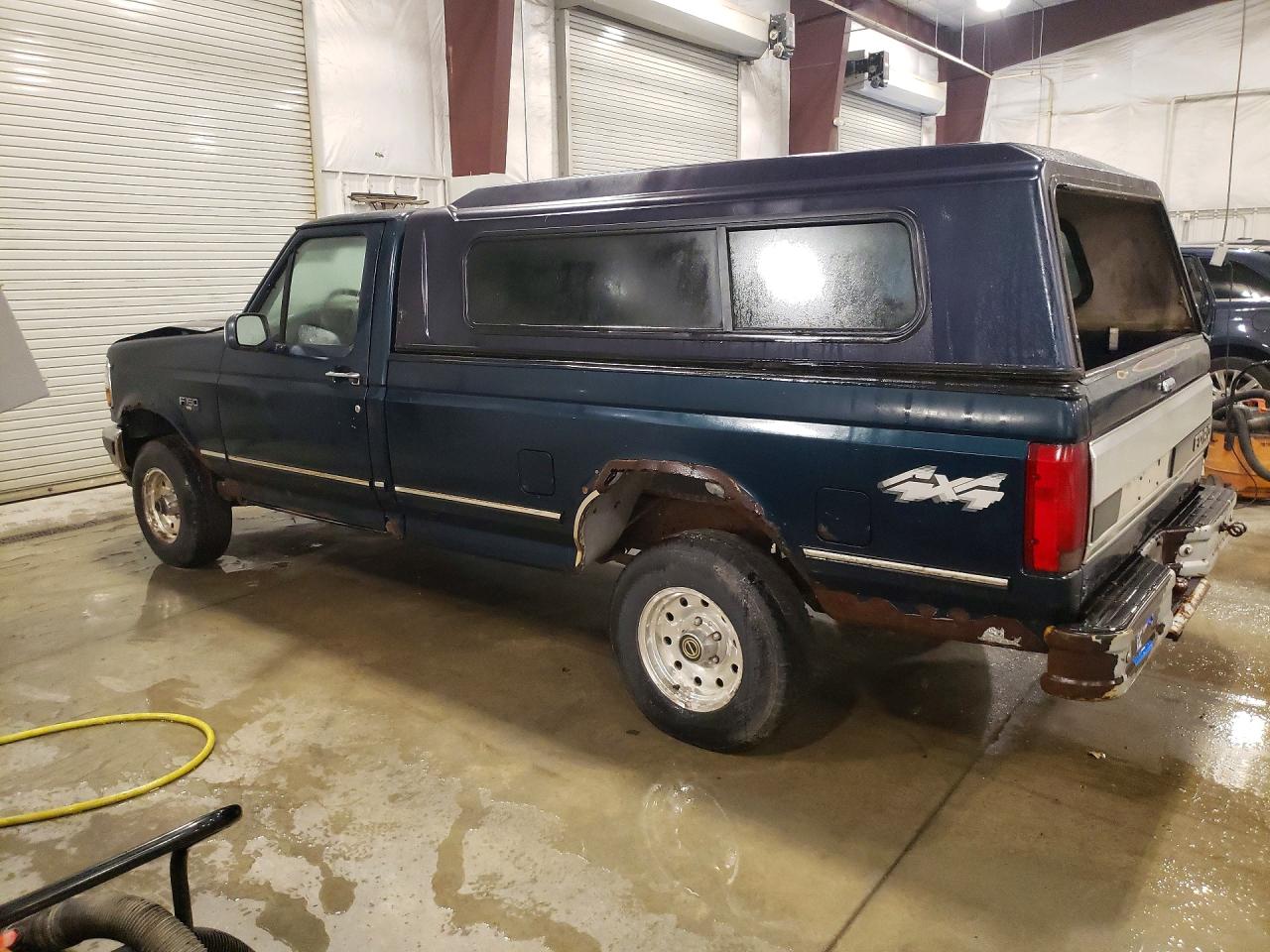 1995 Ford F150 Green vin: 1FTEF14NXSLB86857