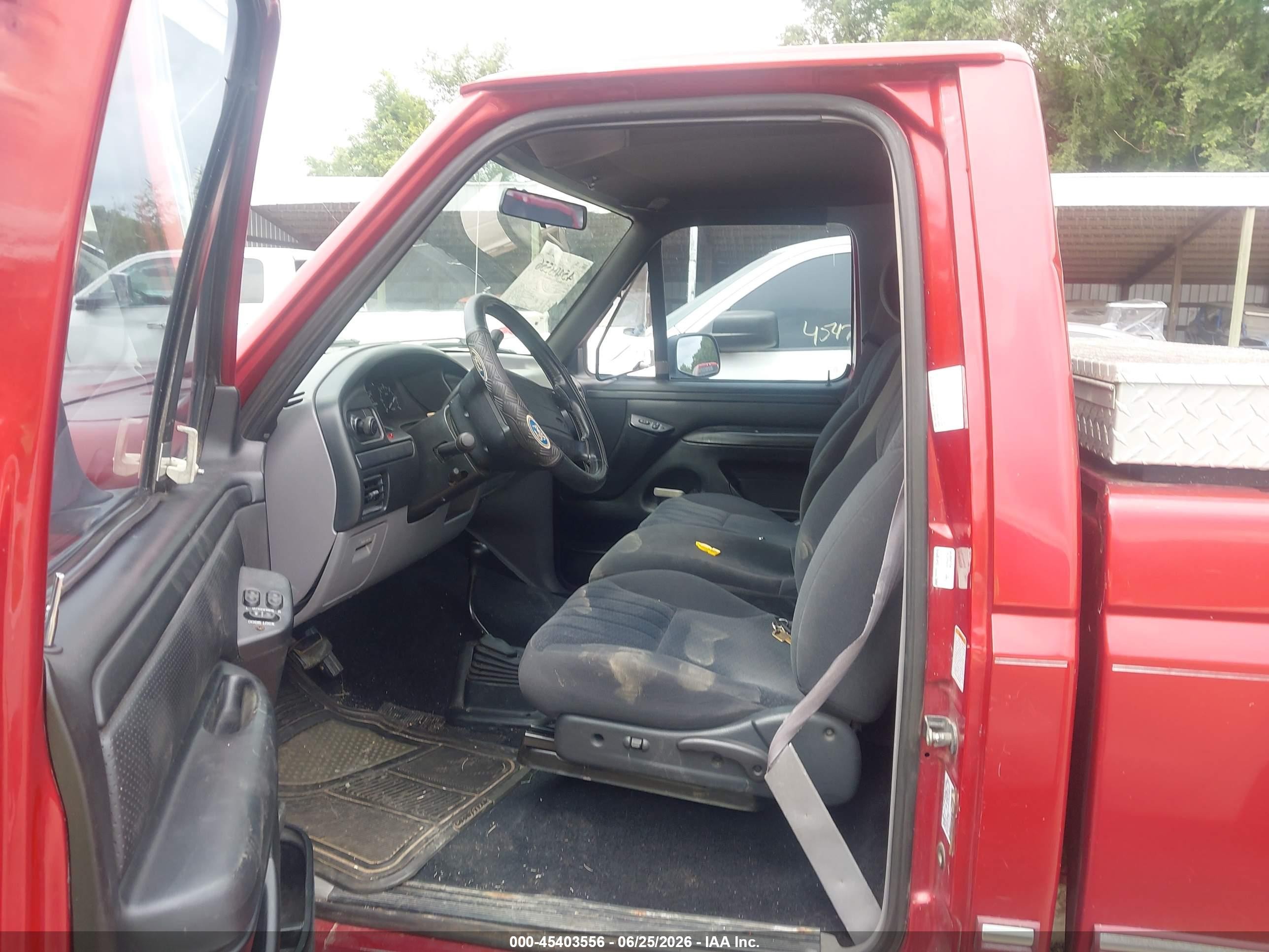 1996 Ford F150   Красный vin: 1FTEF14NXTLA56840