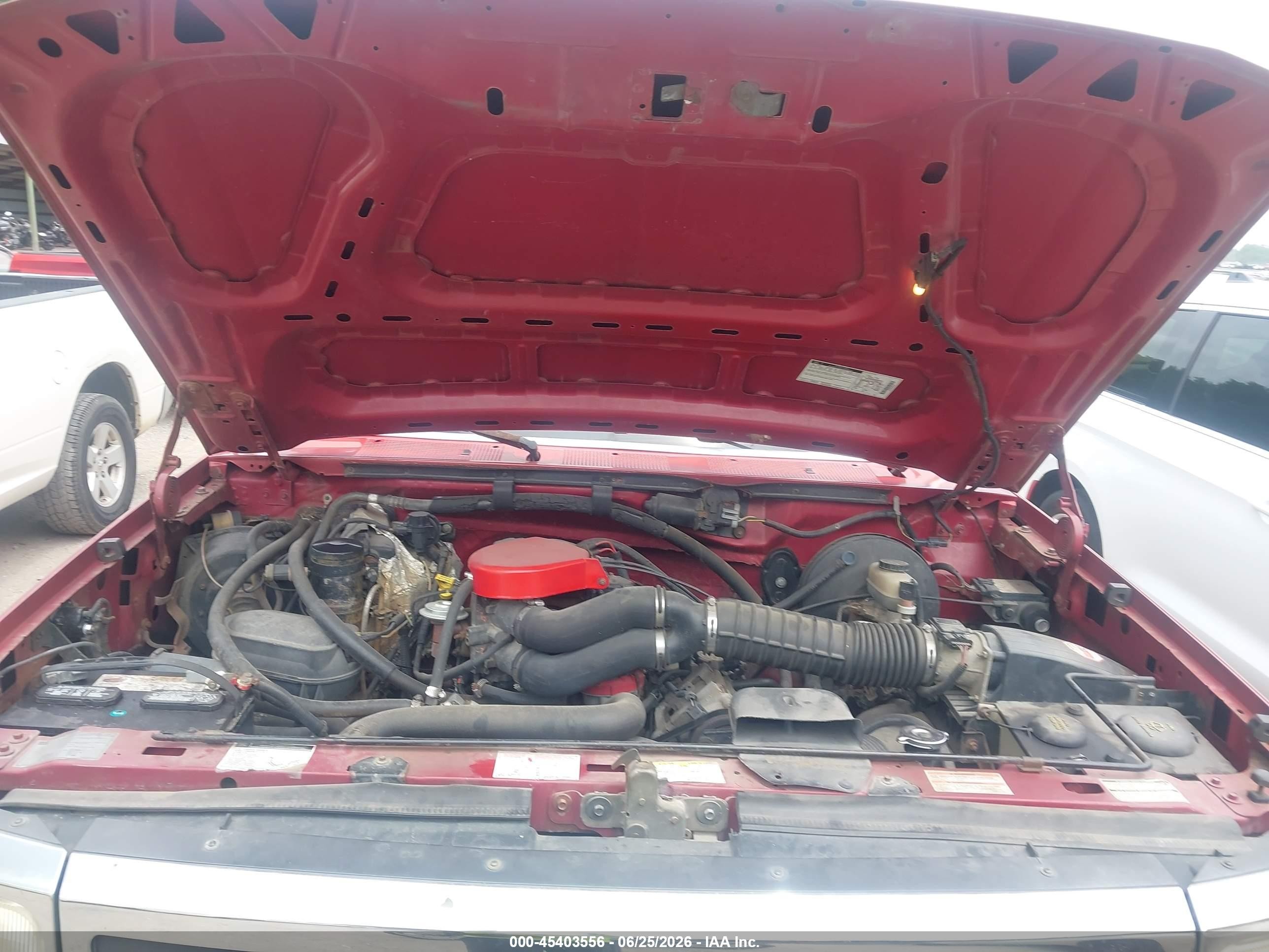 1996 Ford F150   Красный vin: 1FTEF14NXTLA56840