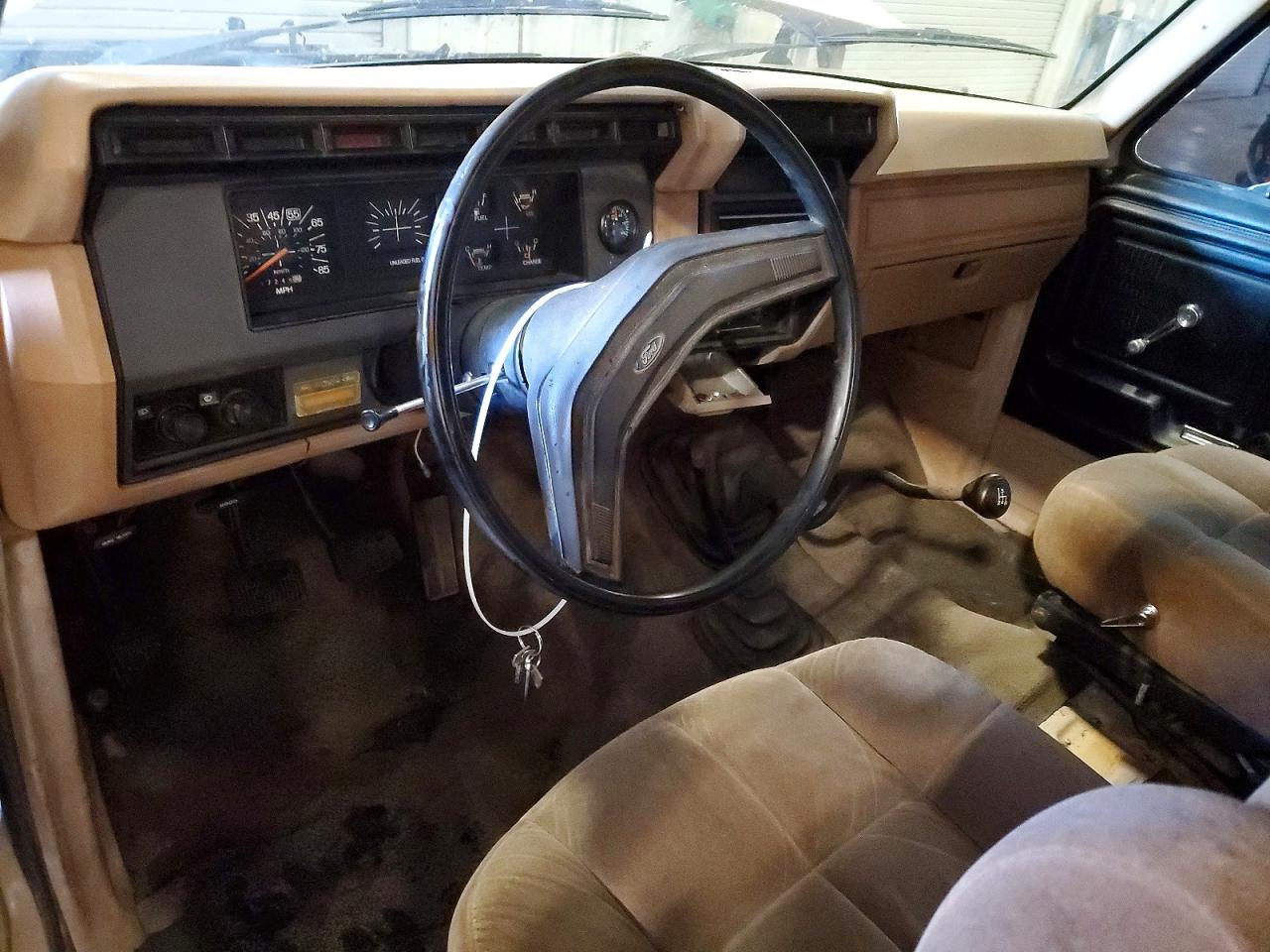 1985 Ford F150 Tan vin: 1FTEF14Y0FPA48530