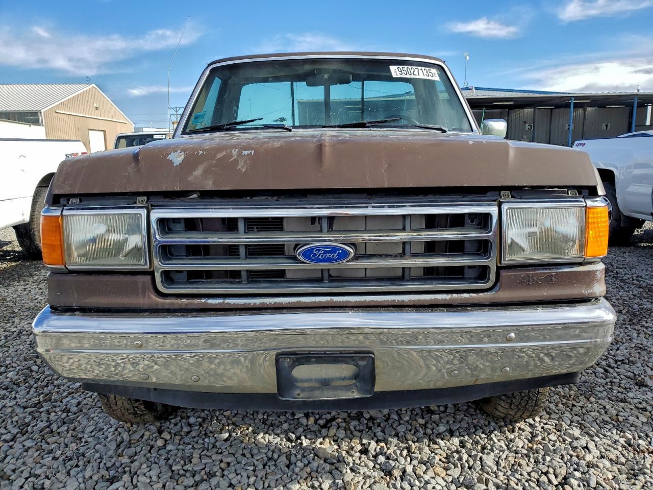 1989 Ford F150 Brown vin: 1FTEF14Y0KLB25799