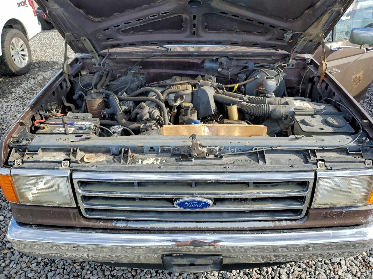 1989 Ford F150 Brown vin: 1FTEF14Y0KLB25799