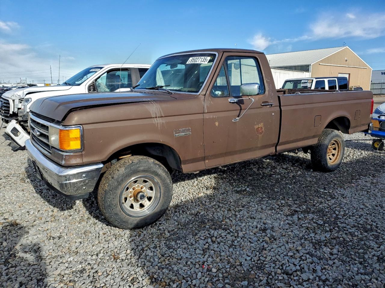 1989 Ford F150 Brown vin: 1FTEF14Y0KLB25799